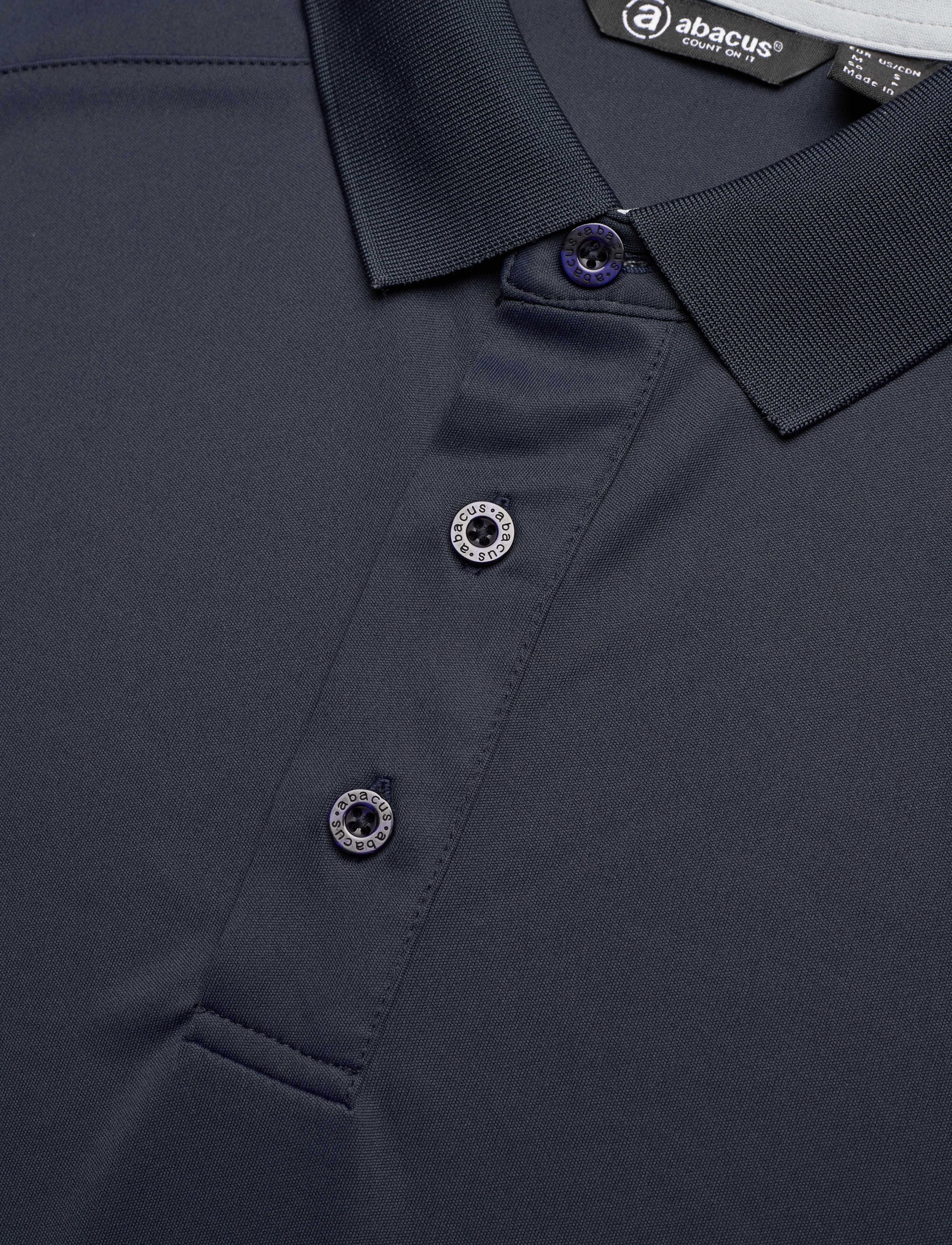 Abacus - Mens Hammel recycled polo - oberteile & t-shirts - navy - 5