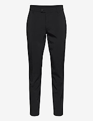Mens Cleek stretch trousers - BLACK