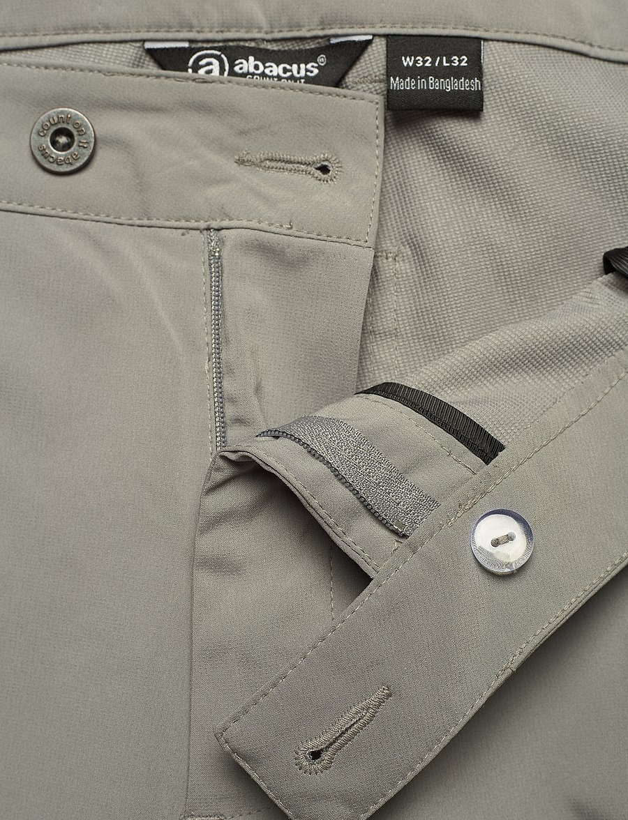 Abacus - Mens Cleek stretch trousers - golfipüksid - grey - 3