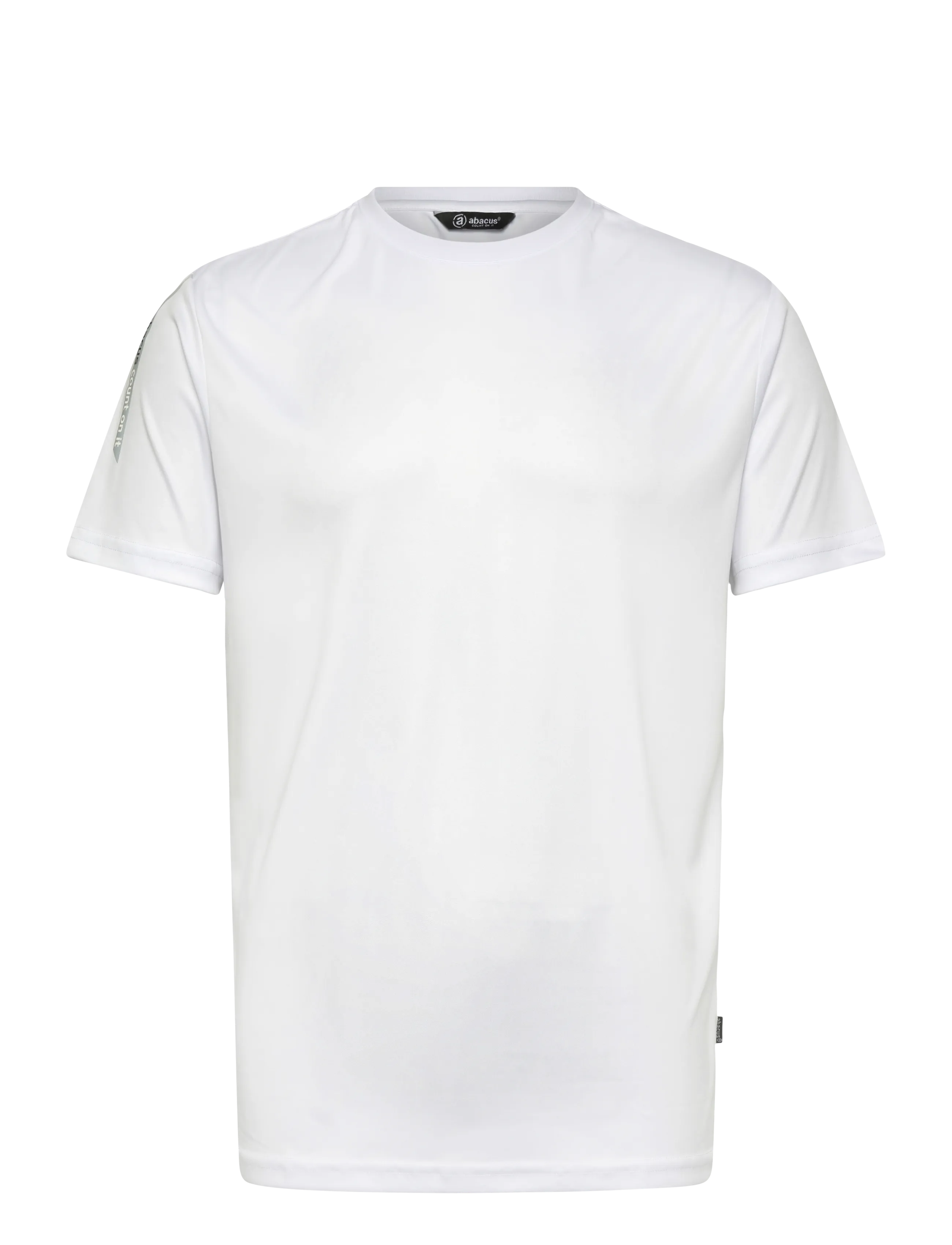 Abacus Mens Loop T-Shirt, L, White, Sport Overdele > Sport T-shirts, Herre