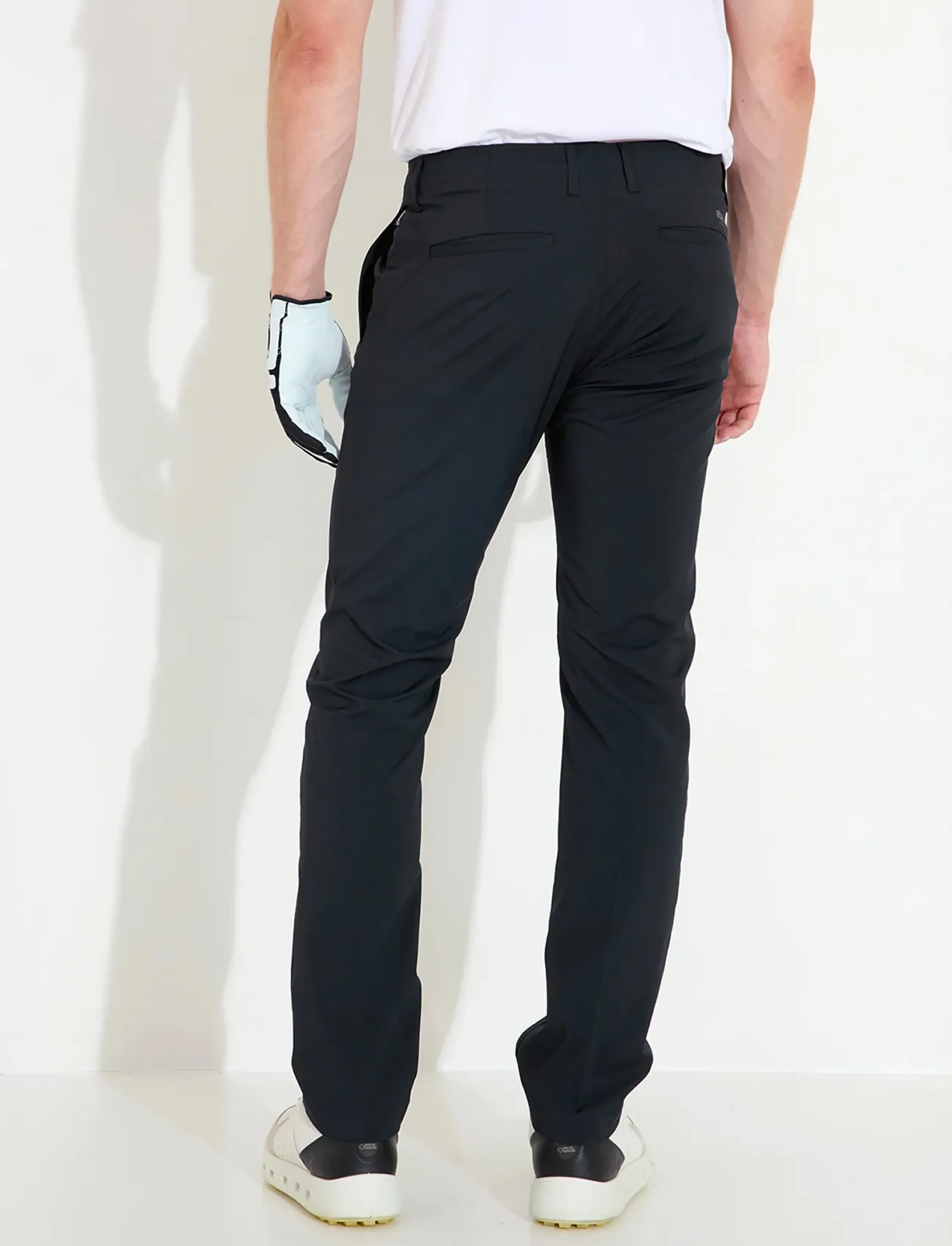 Abacus - Mens Cleek flex trousers - spodnie do golfa - black - 3