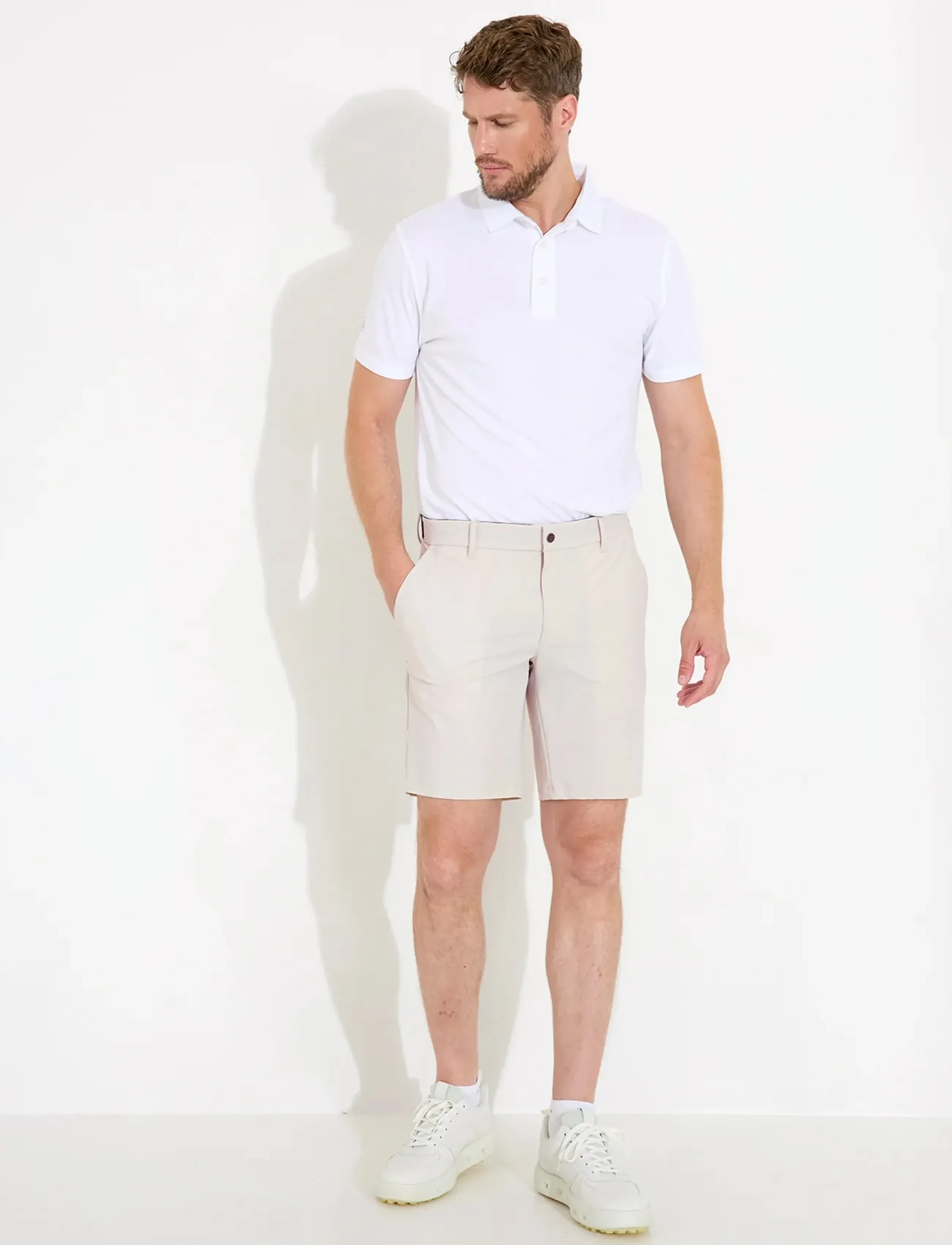Abacus - Mens Putter shorts - golf shorts - sandshell - 3