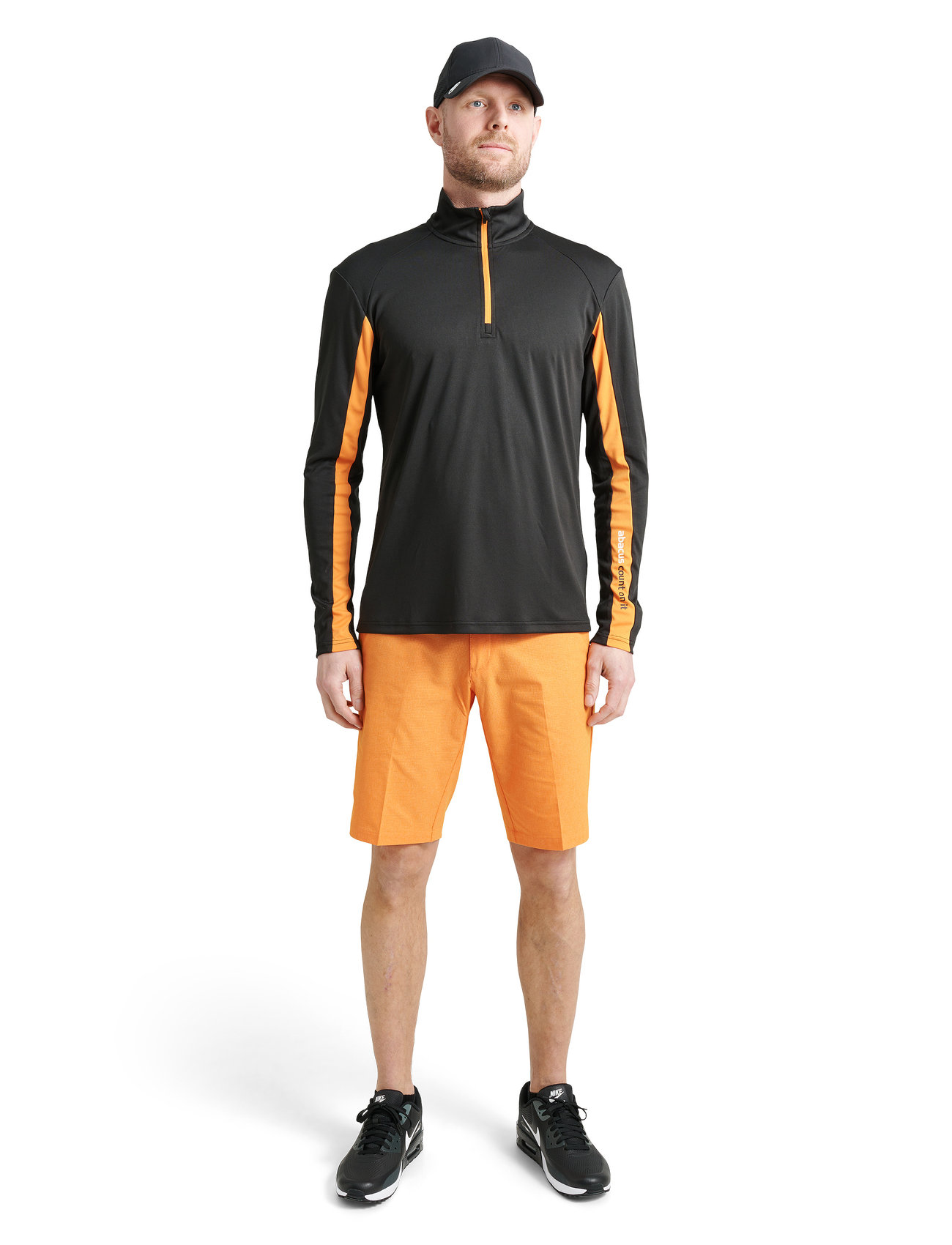 Abacus - Men Huntingdale shorts - golfshorts - mandarin - 0