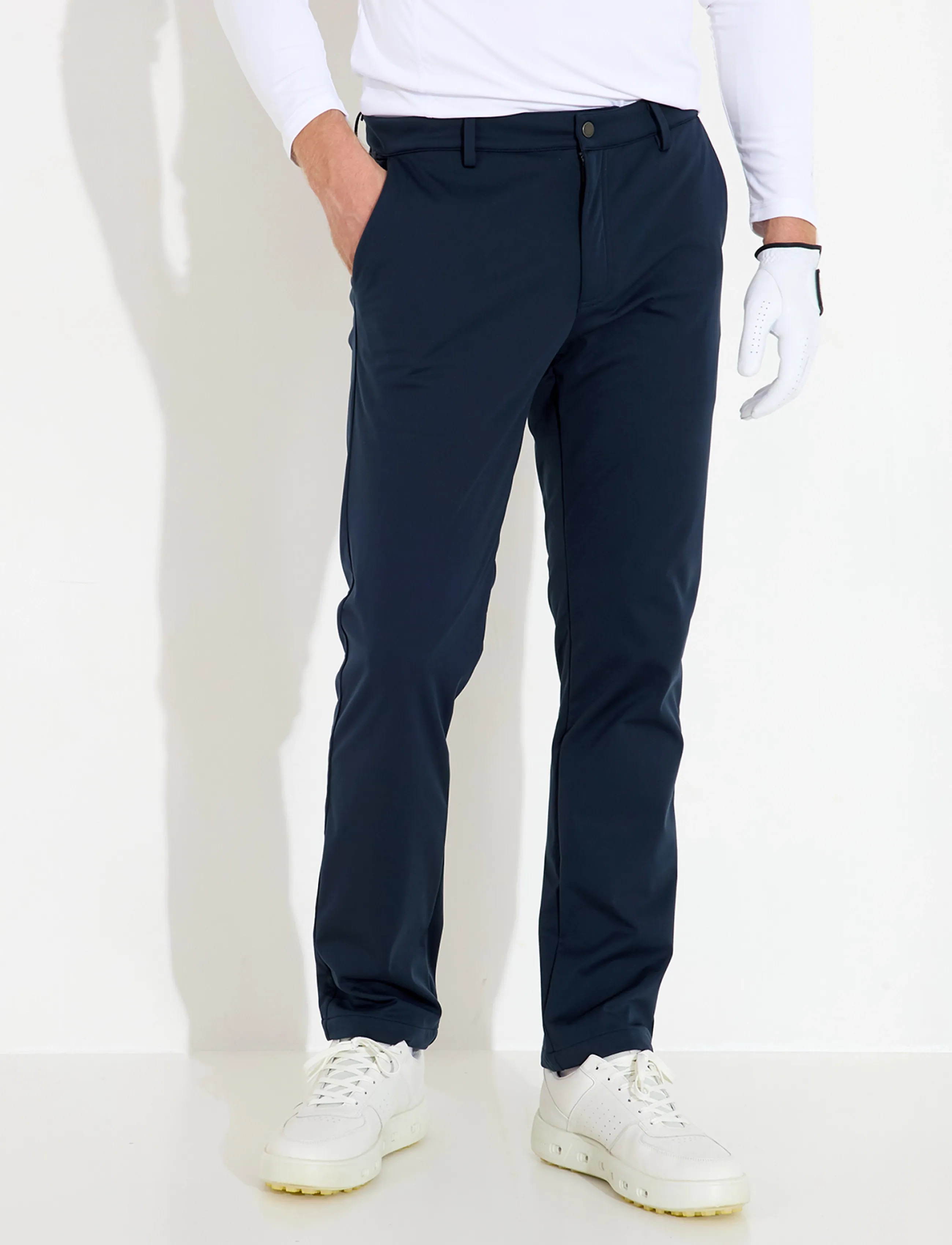 Abacus Mens Muirfield Softshell Trousers, 36 x 32, Sport Pants, Marineblau - Golf Männerswear