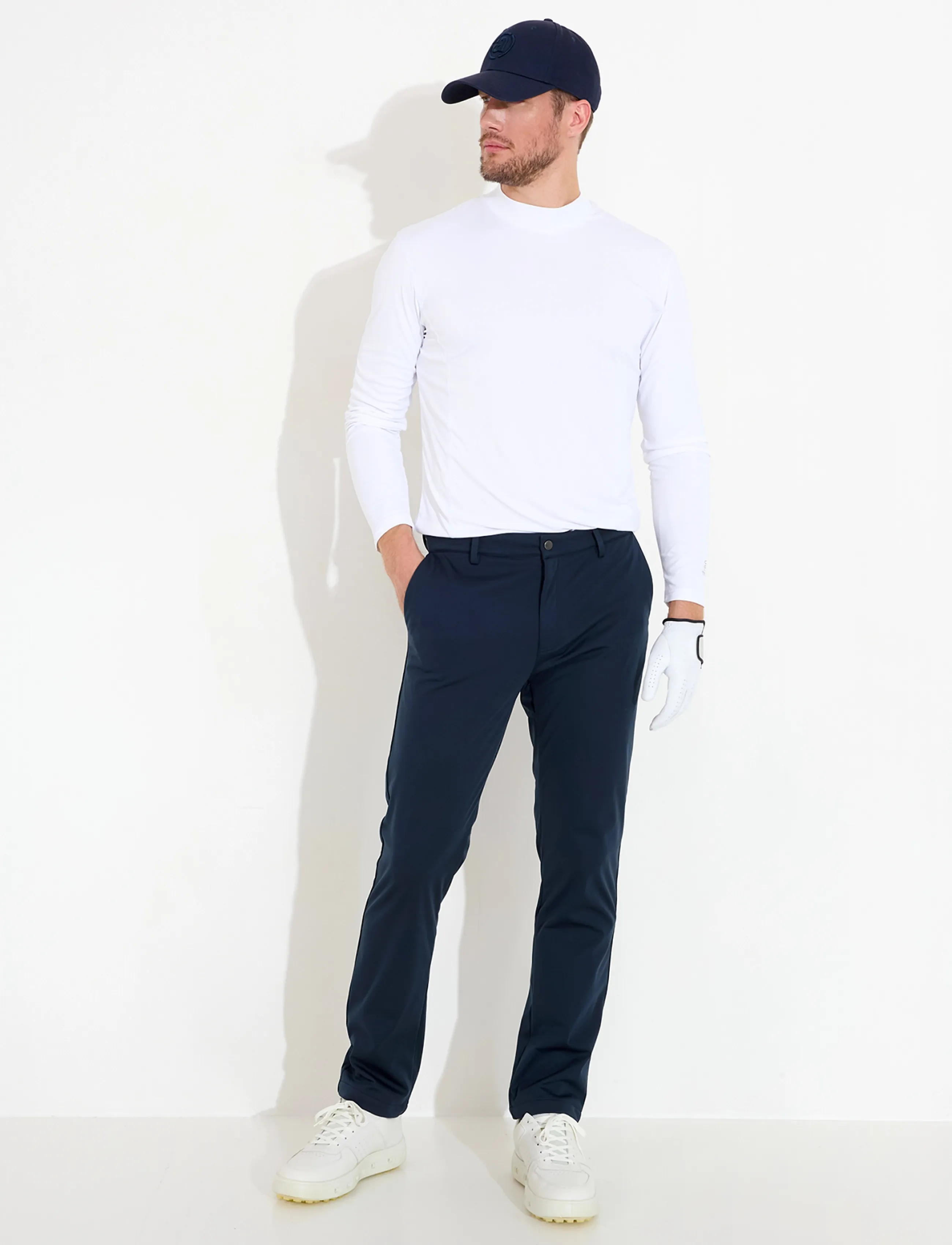 Abacus - Mens Muirfield softshell trousers - golfbukser - navy - 3