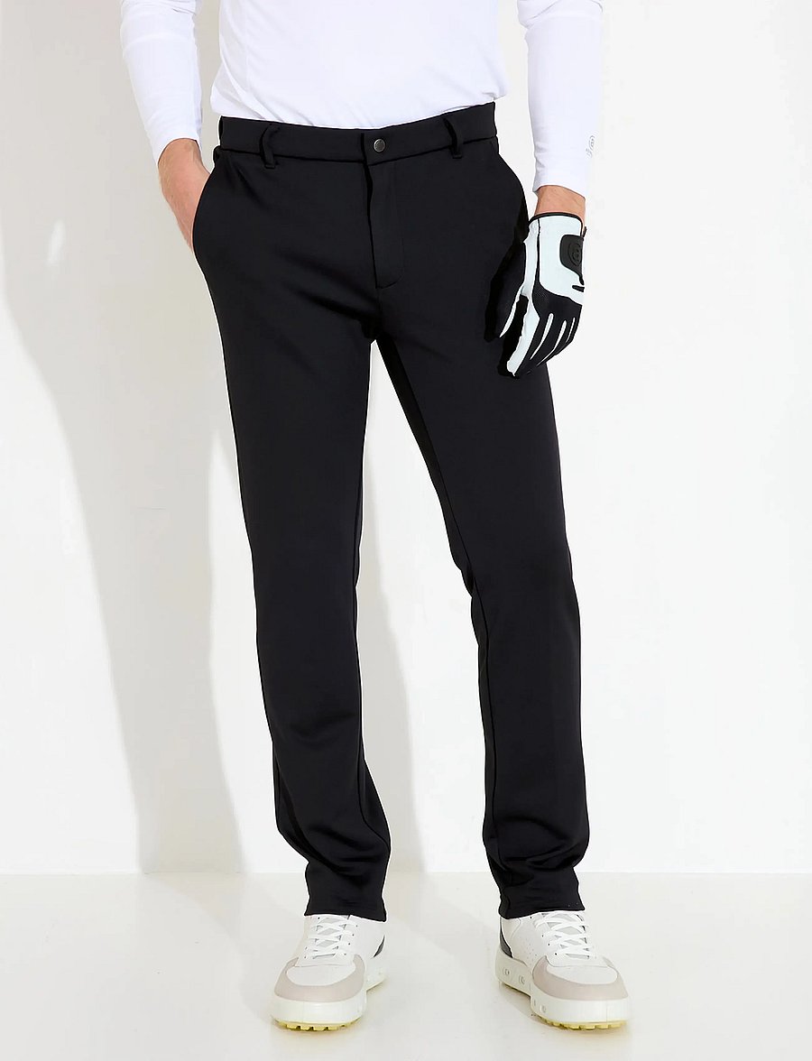 Abacus - Mens Jigger warm trousers - golfbukser - black - 0