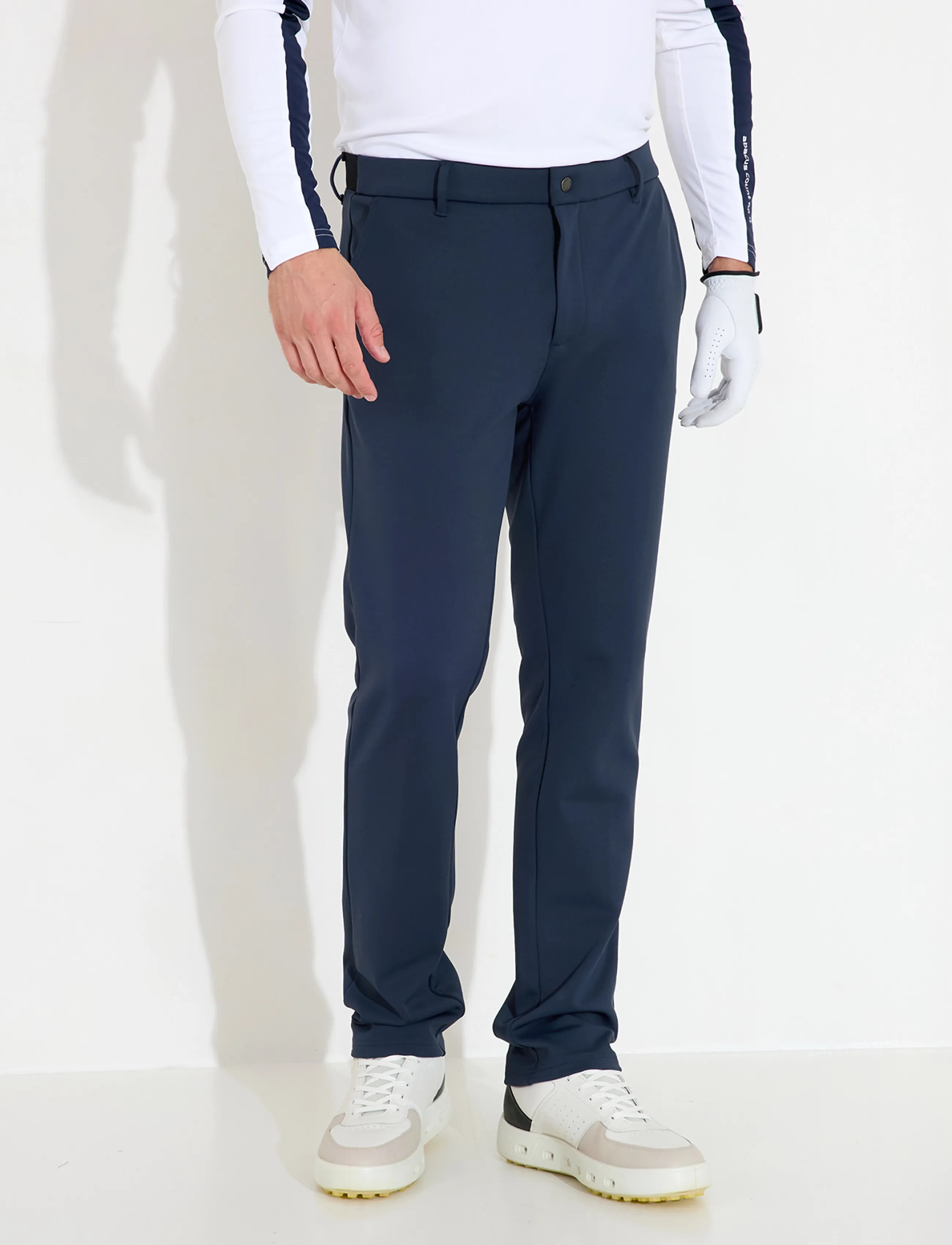 Abacus Mens Jigger Warm Trousers, 34, Sport Pants, Marineblau - Golf Männerswear