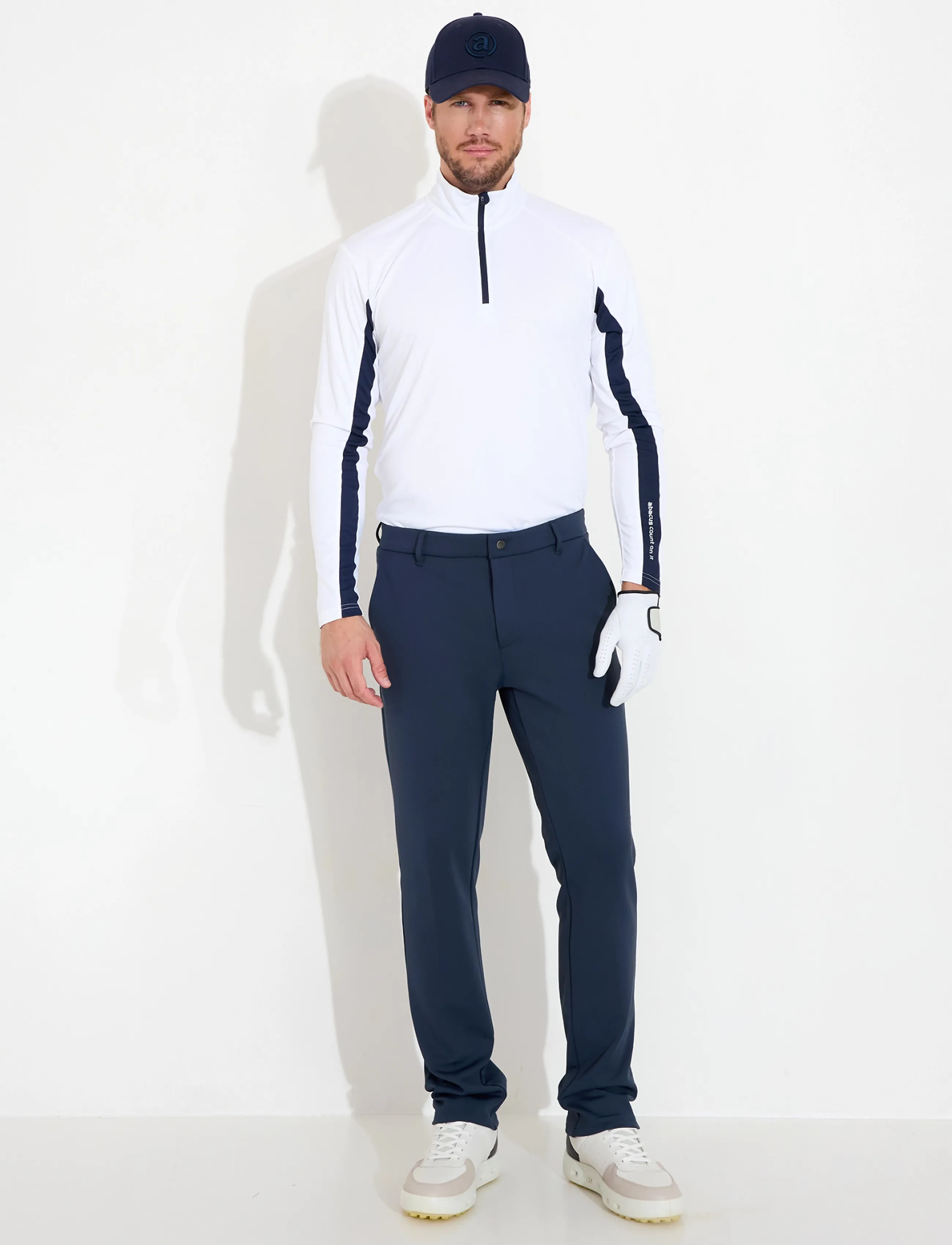 Abacus - Mens Jigger warm trousers - golfbukser - navy - 3