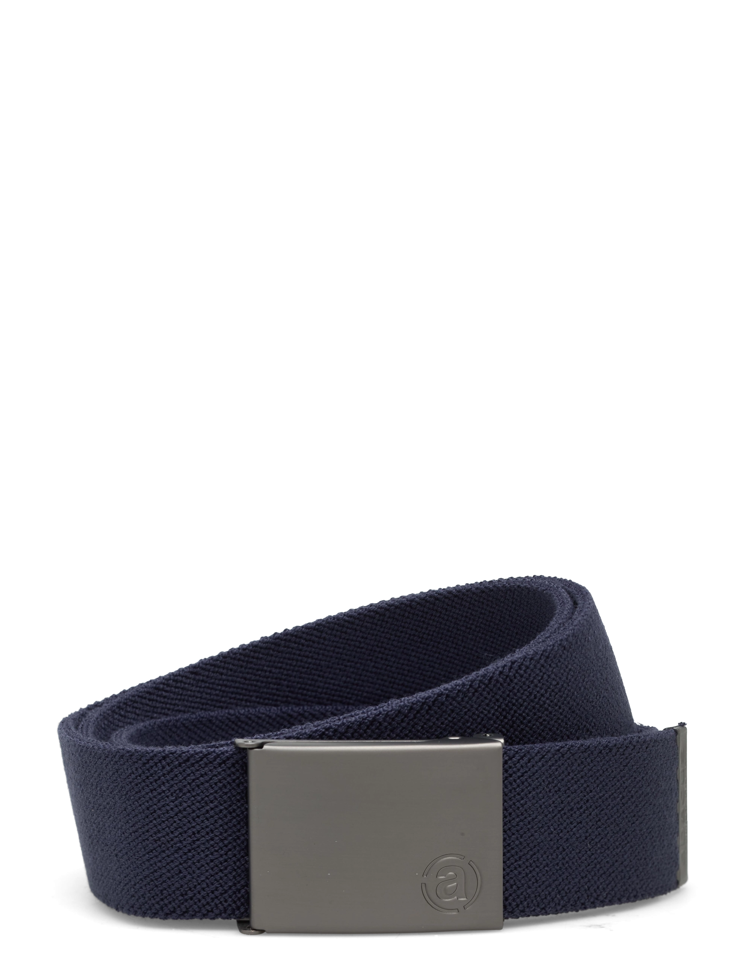 Abacus Mens Hirsel Belt, One Size, Belts, Blau - Classic Männerswear