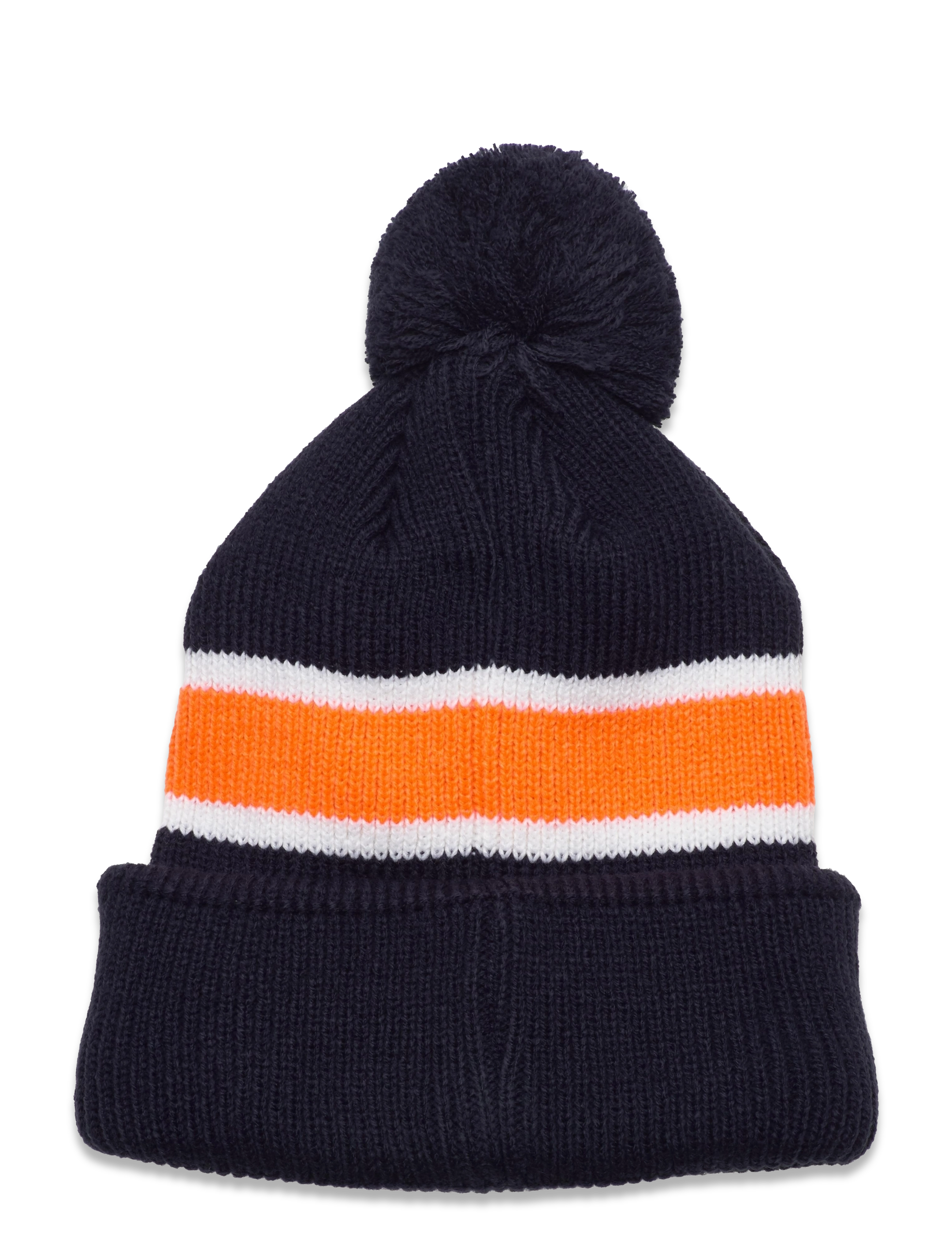 Abacus - Woodhall knitted hat - navy/orange - 1