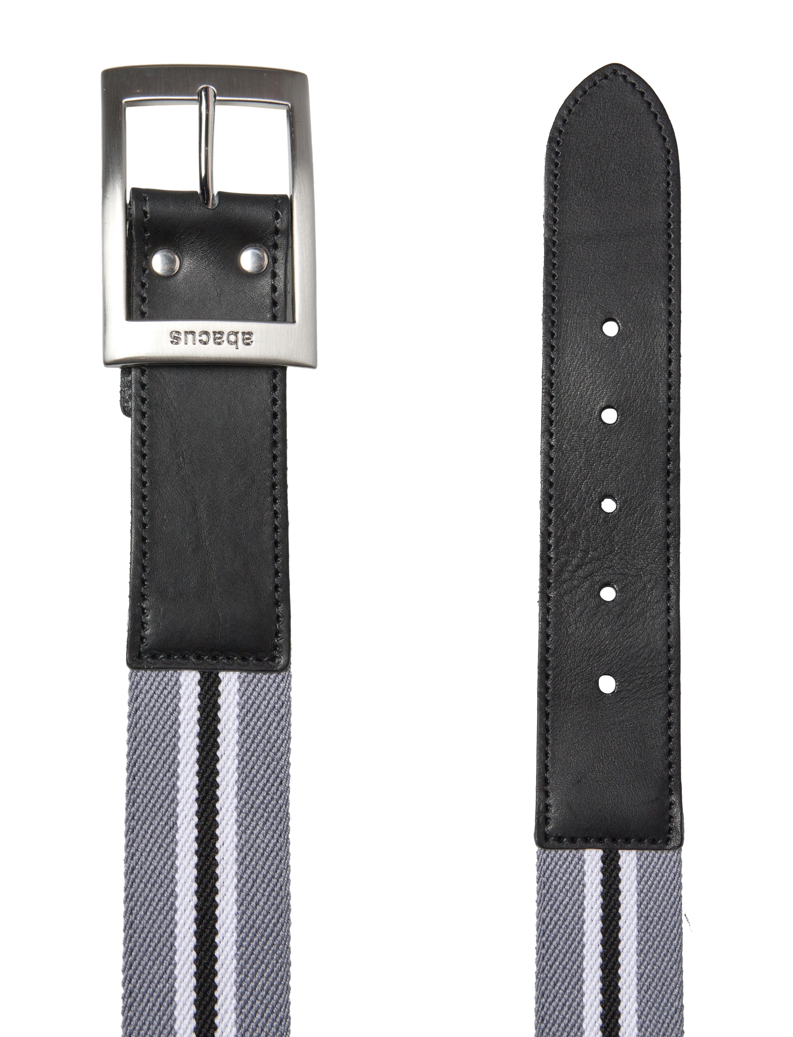 Abacus - Mens Saunton belt - accessoarer - grey - 1