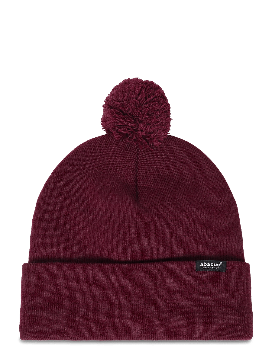 Abacus - Edison knitted hat - huer - beetroot - 0