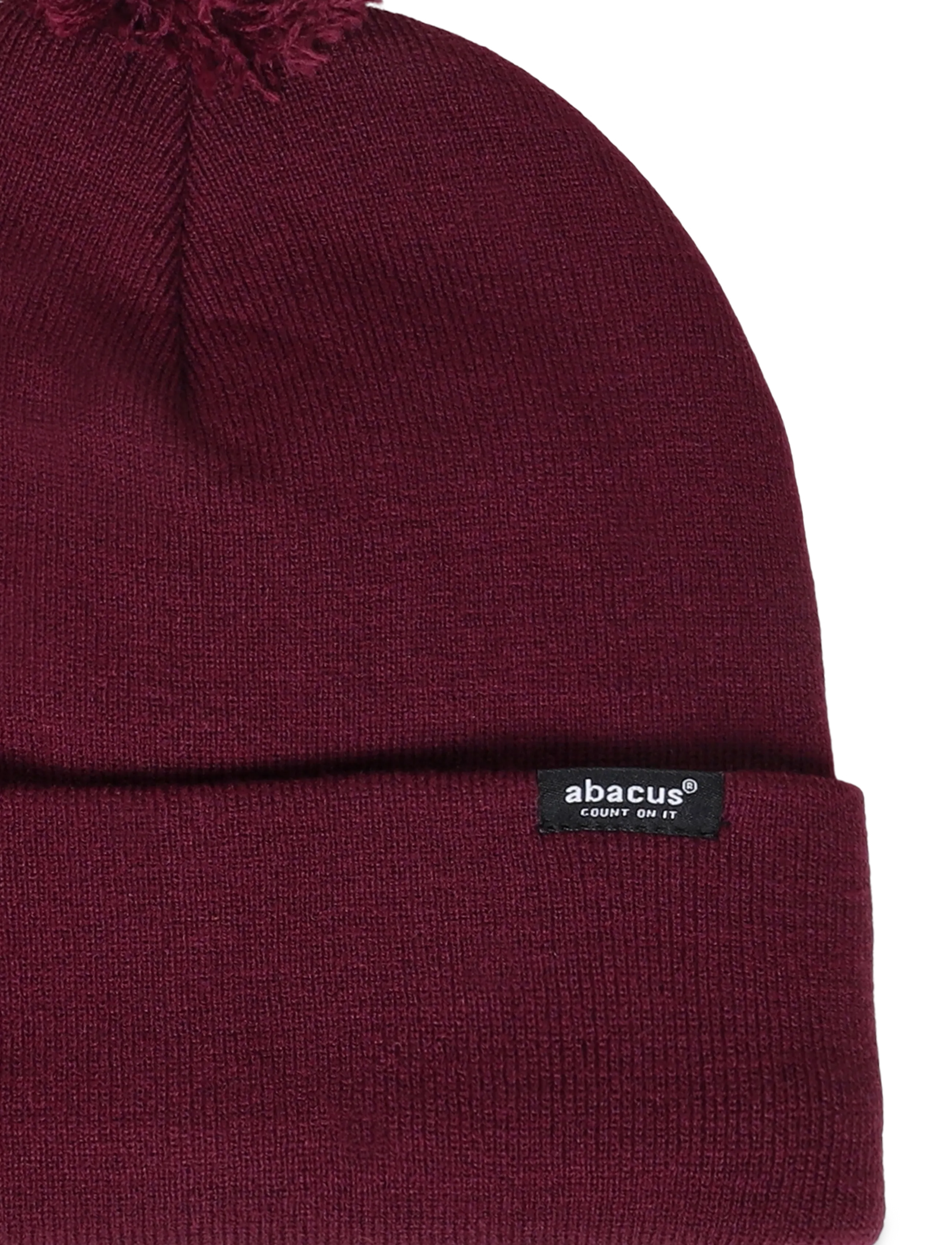 Abacus - Edison knitted hat - huer - beetroot - 2