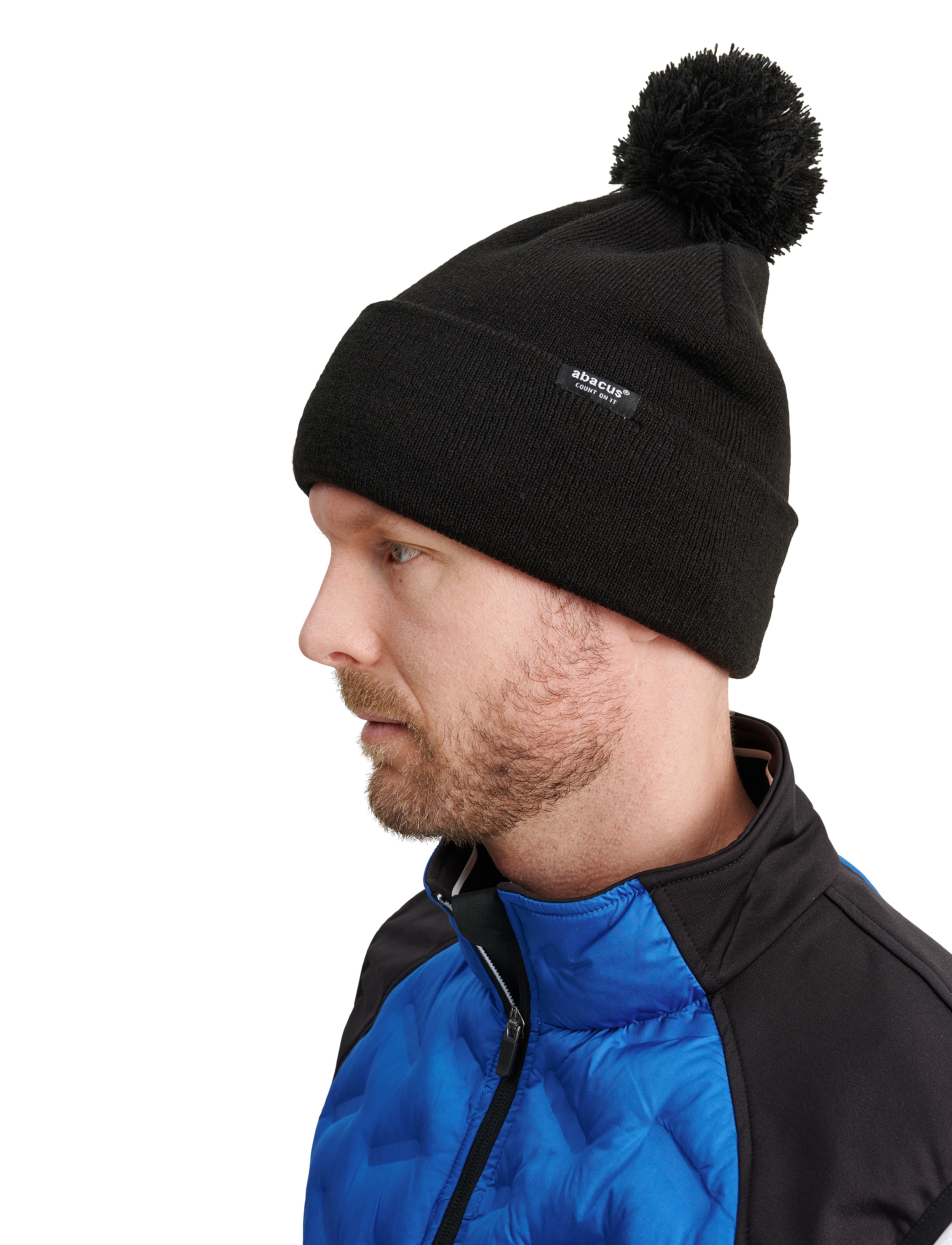 Abacus Edison Knitted Hat, One Size, Headwear, Schwarz - Hats, Frauen