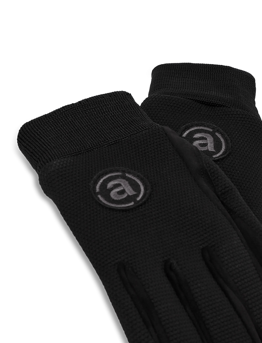 Abacus - Mens abacus warm glove, pair - golfhandschuhe - black - 3