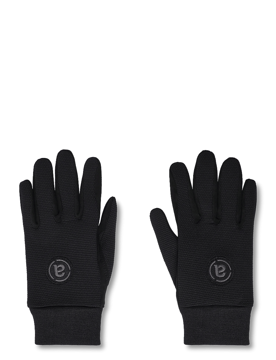 Abacus - Lds abacus warm glove, pair - golfa cimdi - black - 0