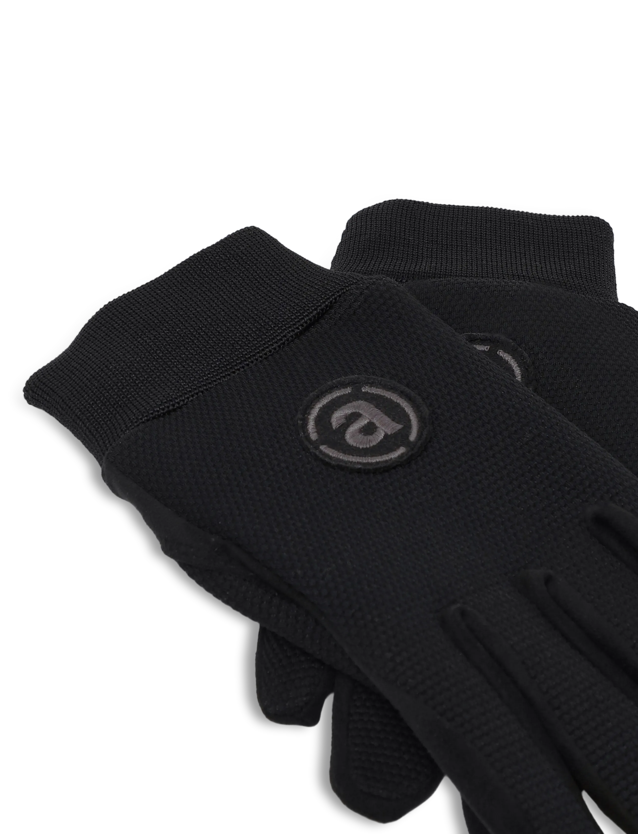 Abacus - Lds abacus warm glove, pair - golfa cimdi - black - 3