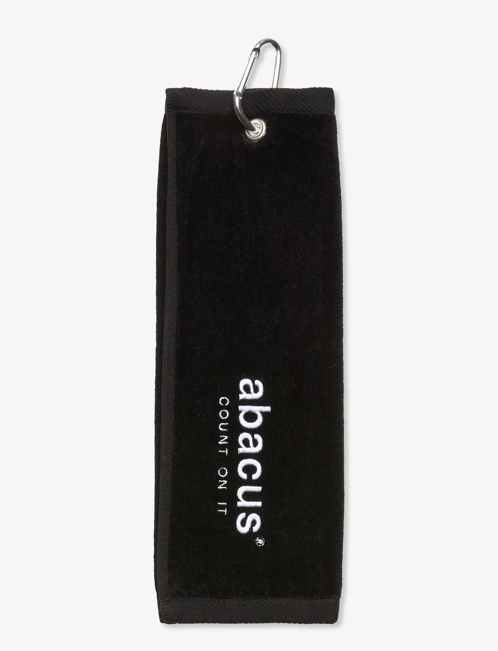 Abacus - Bag towel abacus logo - golftilbehør - black - 0