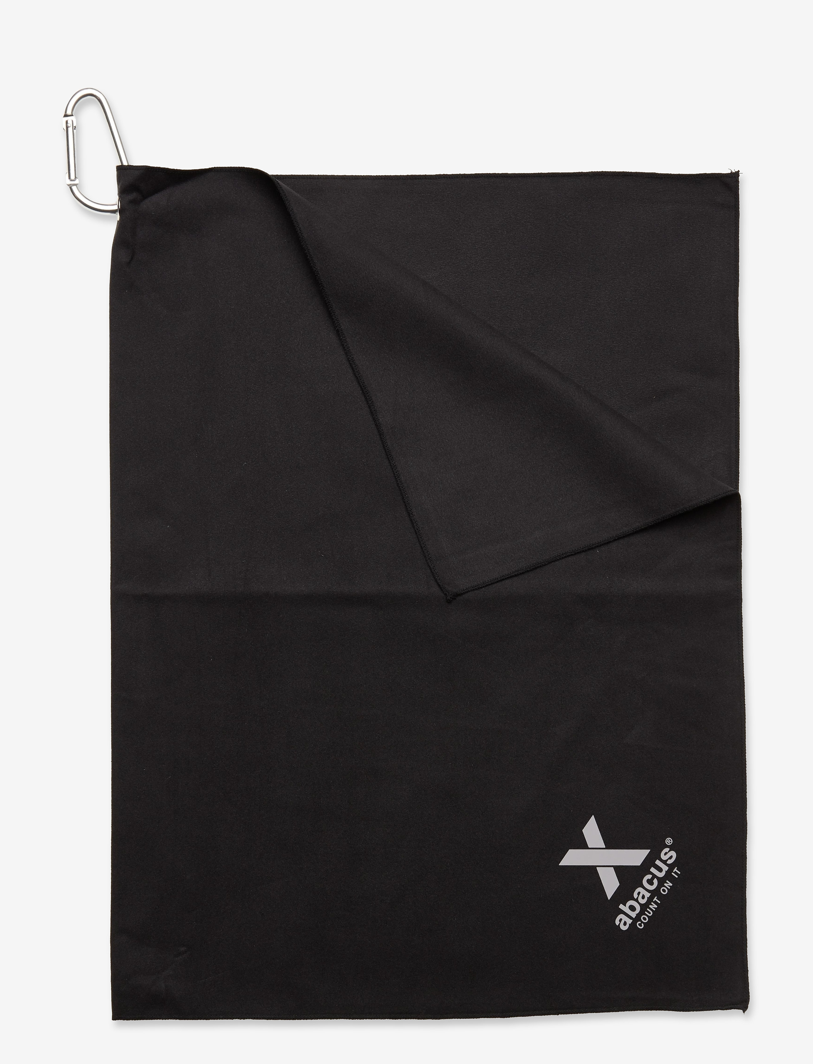Abacus X-Series Micro Towel, Mænd, Karabinhage Mikro Håndklæde, Sort, Str: ONE SIZE
