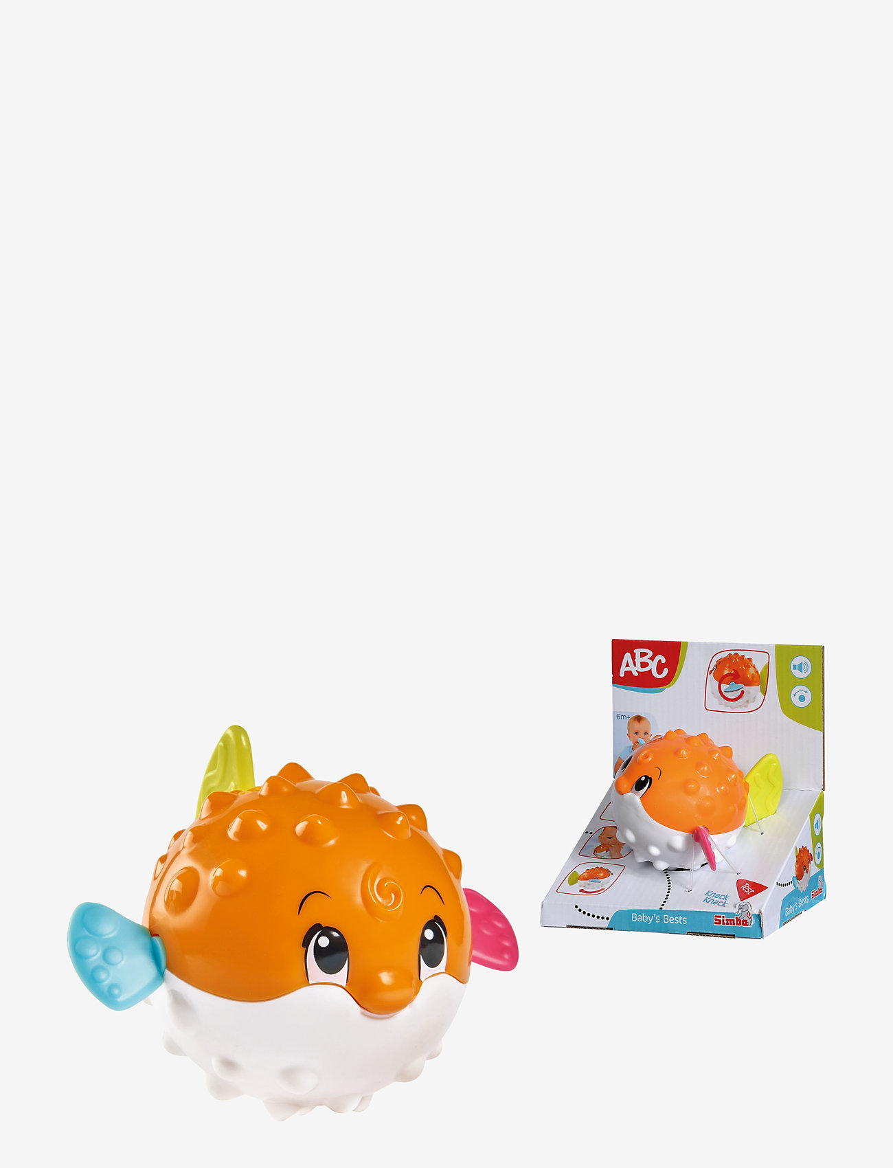 ABC - ABC - colorful Sensor-Fish - julegaver under 300kr - orange - 1