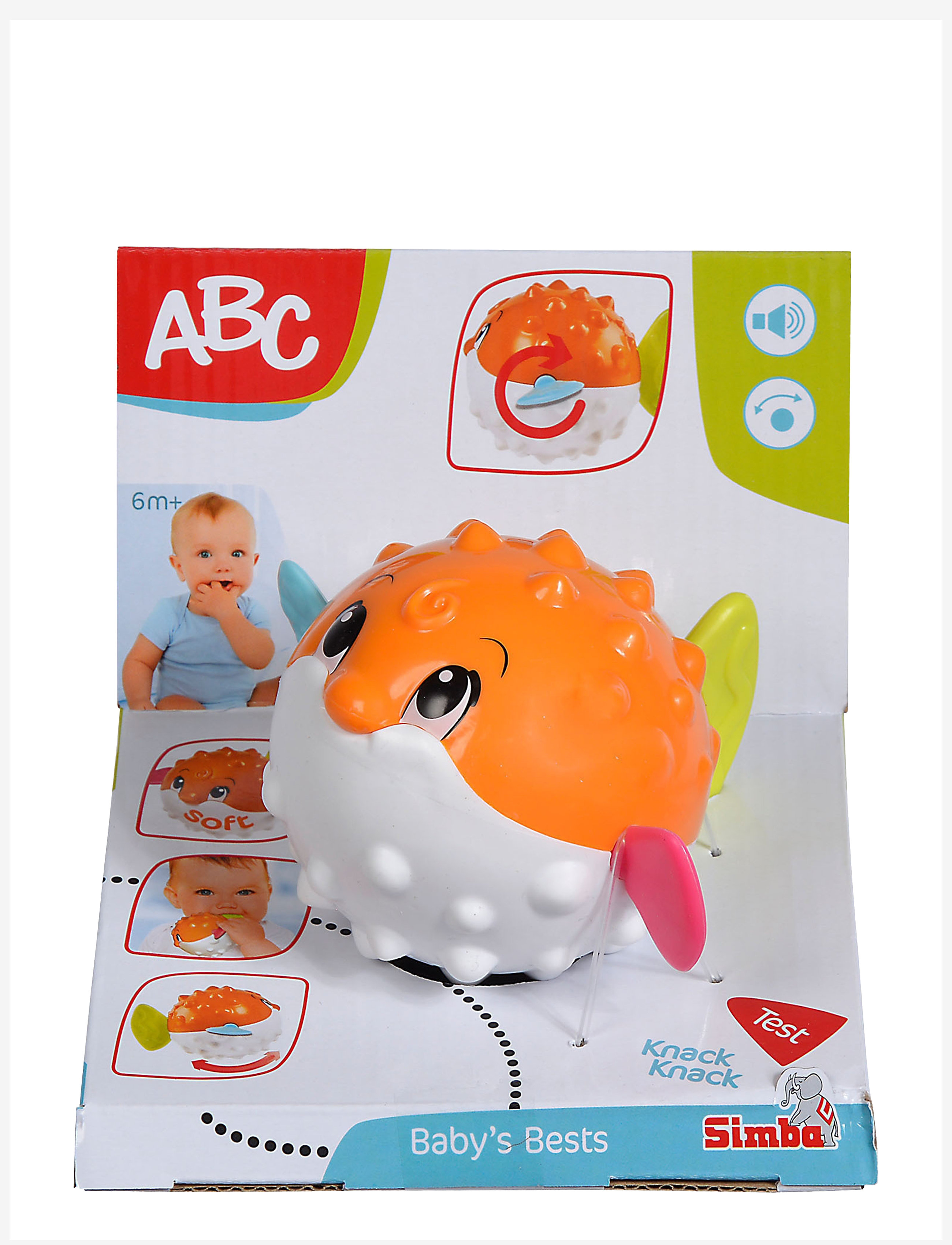 ABC - ABC - colorful Sensor-Fish - orange - 2