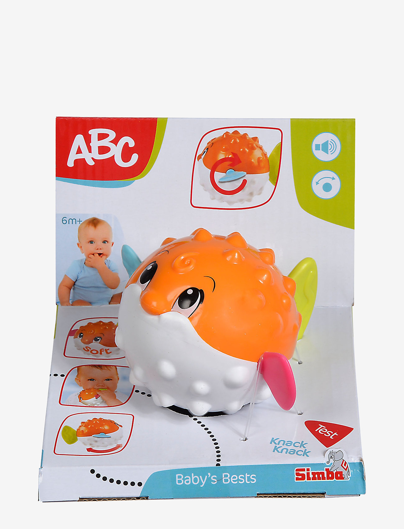 ABC - ABC - colorful Sensor-Fish - julegaver under 300kr - orange - 3