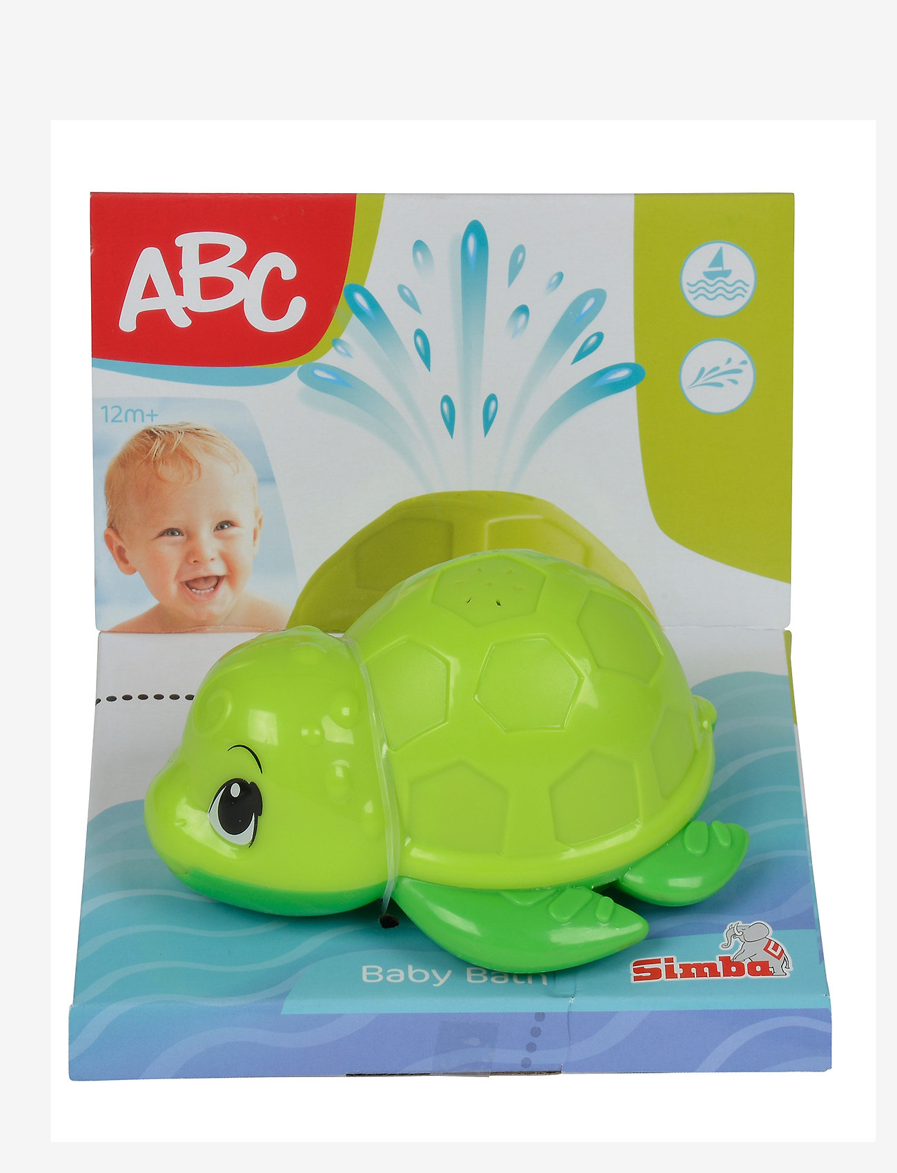 ABC - ABC - Bathing Turtle - badeleker - light green - 1