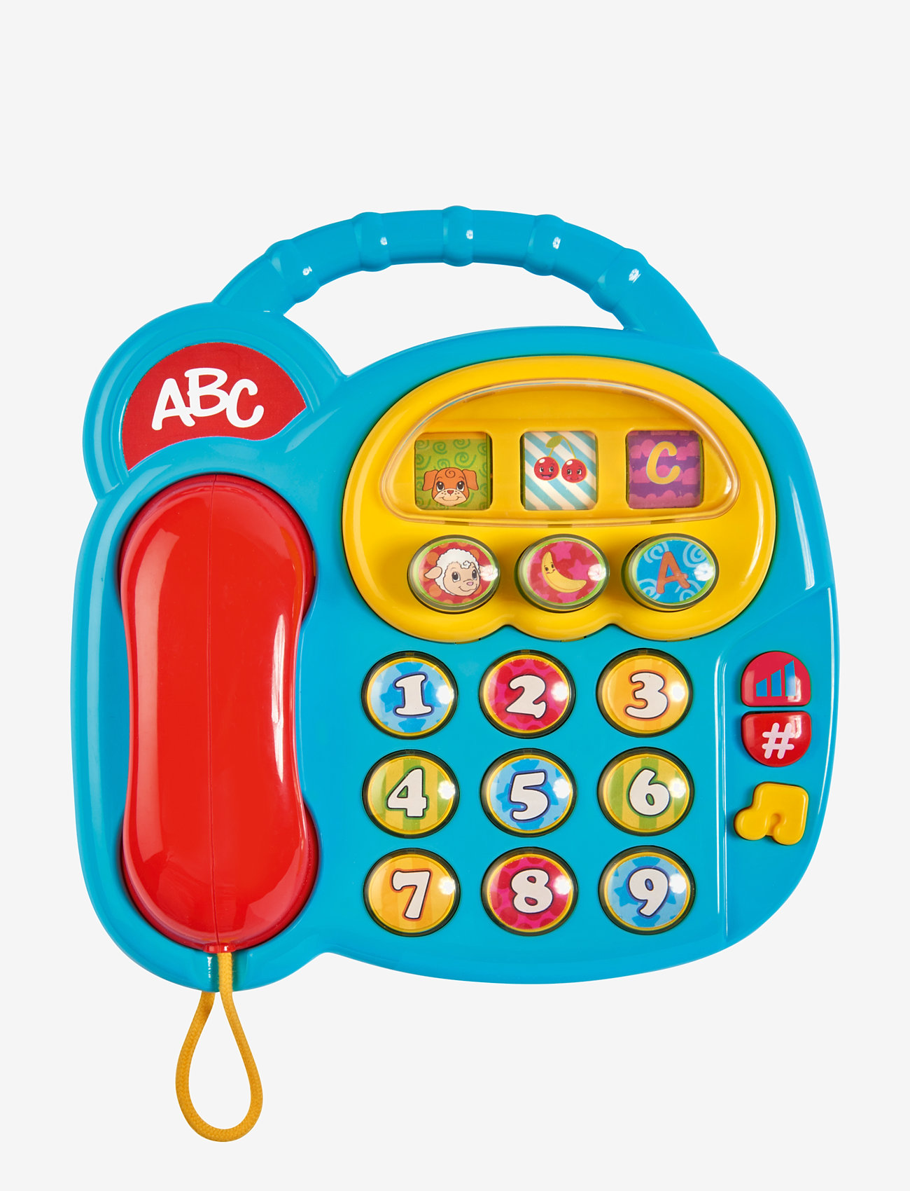 ABC - ABC Colorful Telephone - interaktivt legetøj - multicoloured - 1