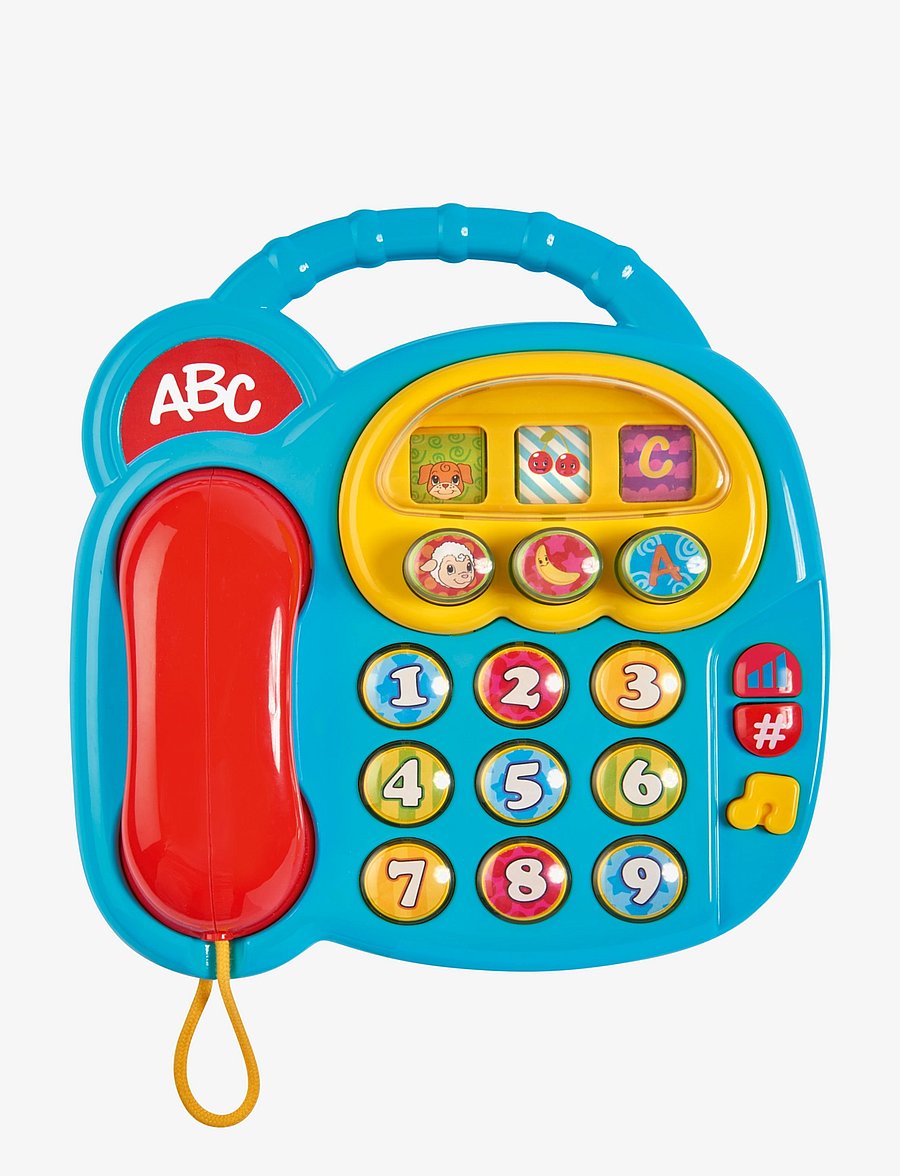 ABC - ABC Colorful Telephone - interaktiiviset lelut - multicoloured - 1