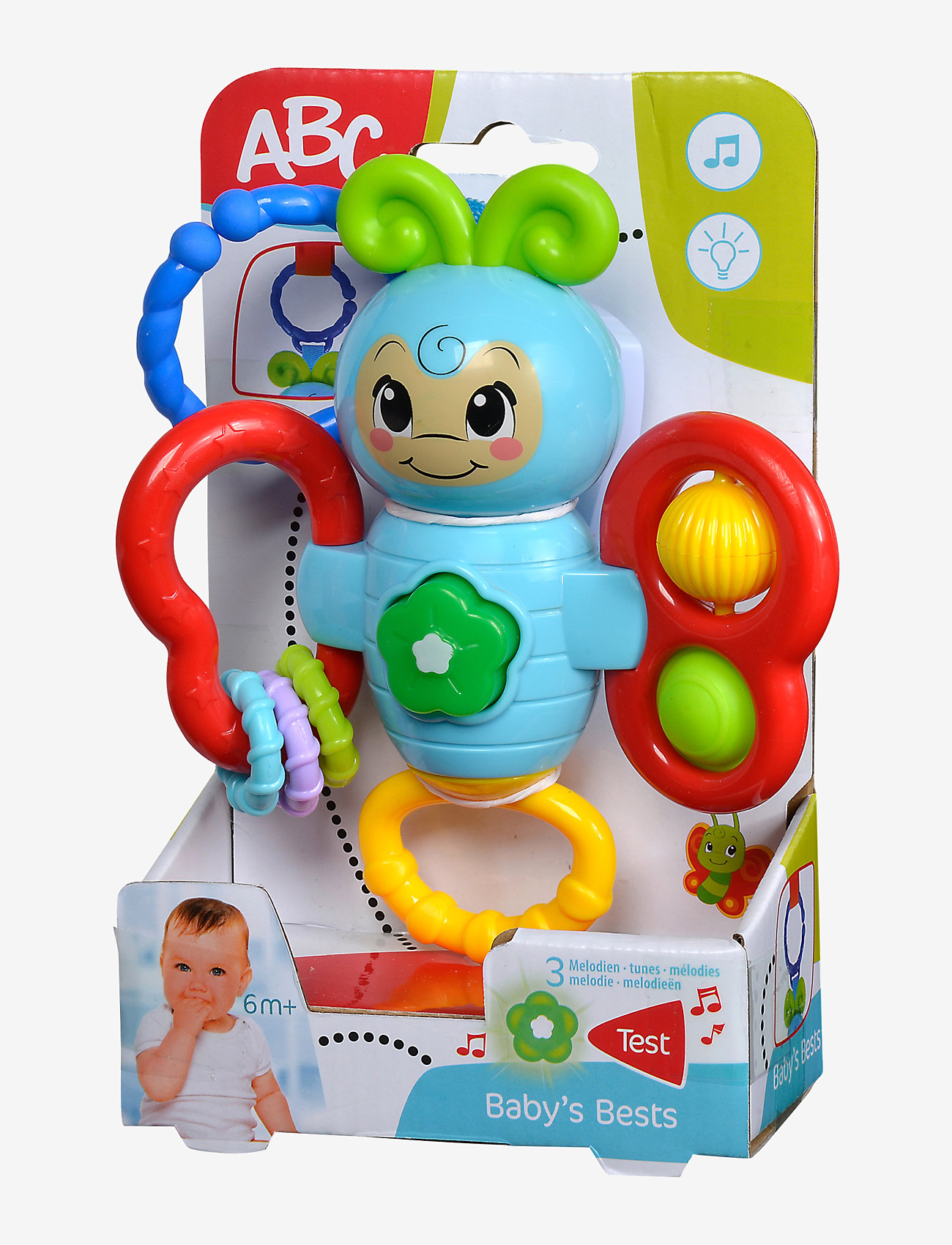 ABC - ABC Aktivitetsleksak Fjäril - interaktiva leksaker - multicoloured - 3