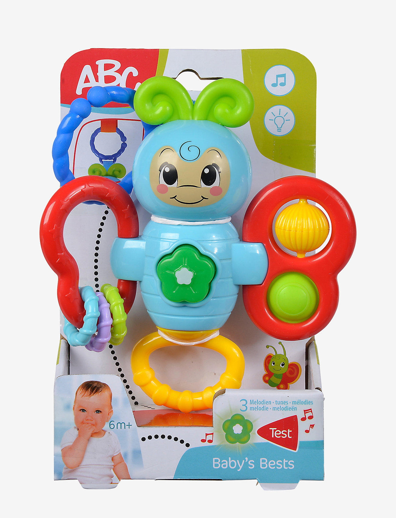 ABC - ABC Aktivitetsleksak Fjäril - interaktiva leksaker - multicoloured - 4