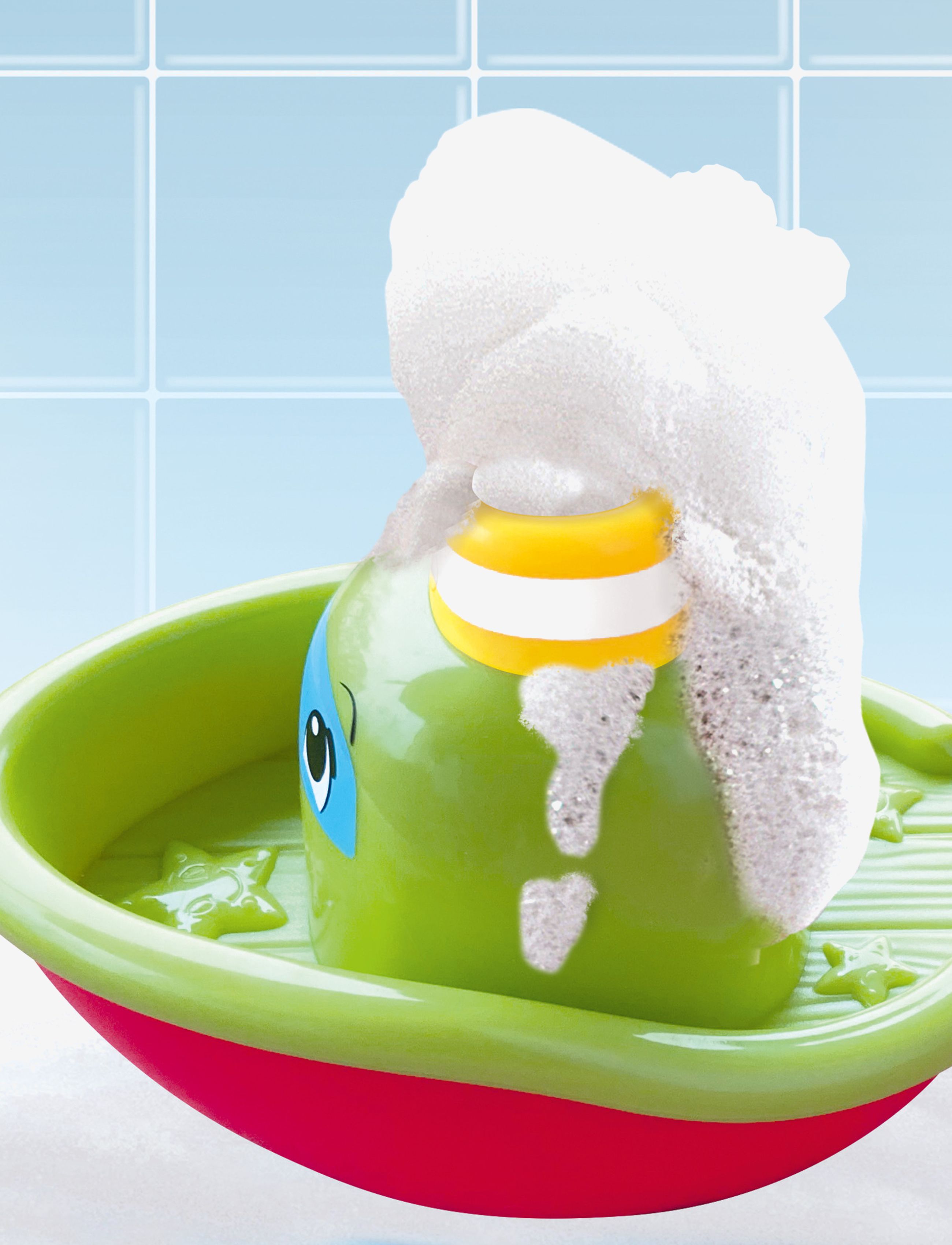 ABC - ABC Foambubble Boat - bath toys - multi coloured - 3