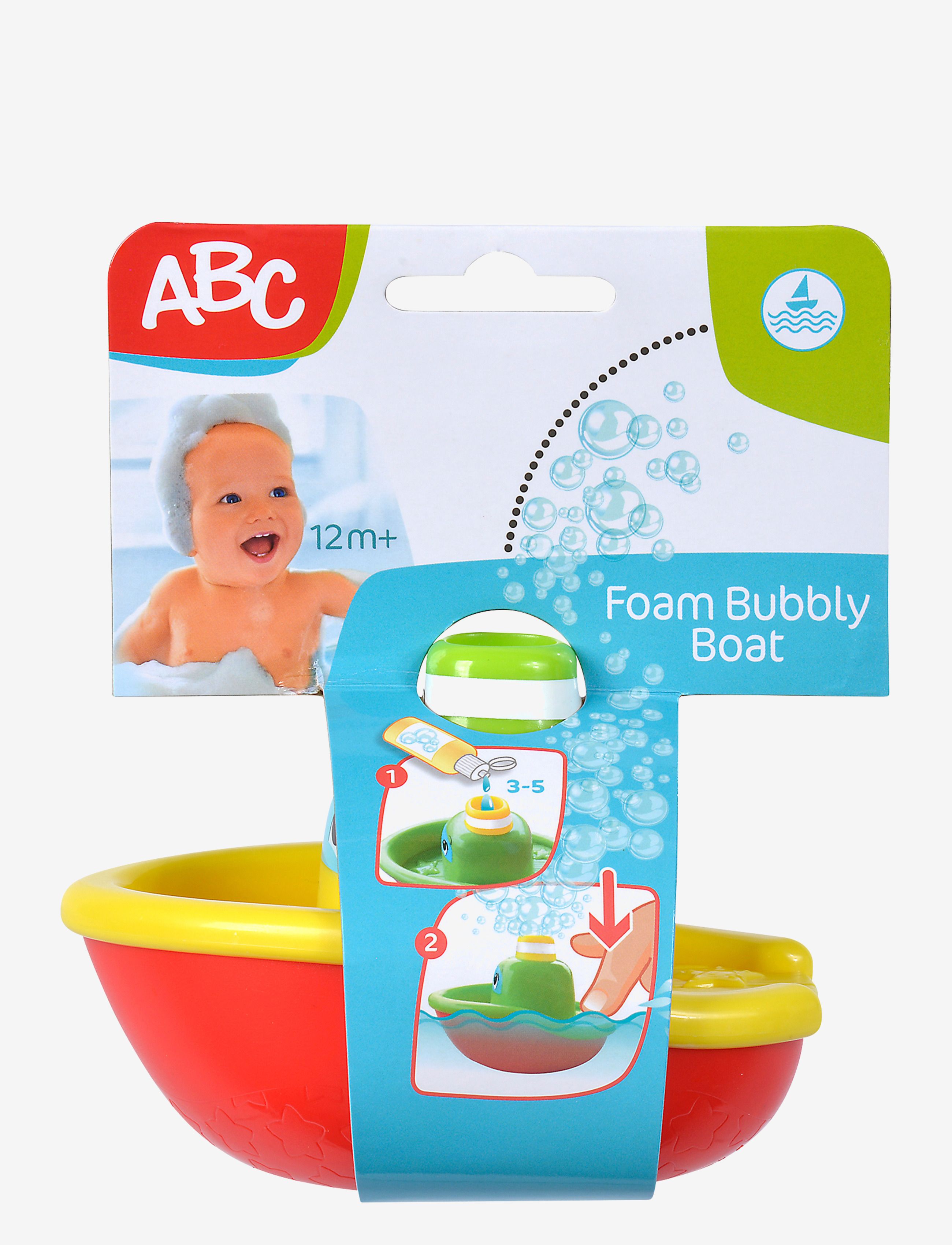 ABC - ABC Foambubble Boat - bath toys - multi coloured - 5