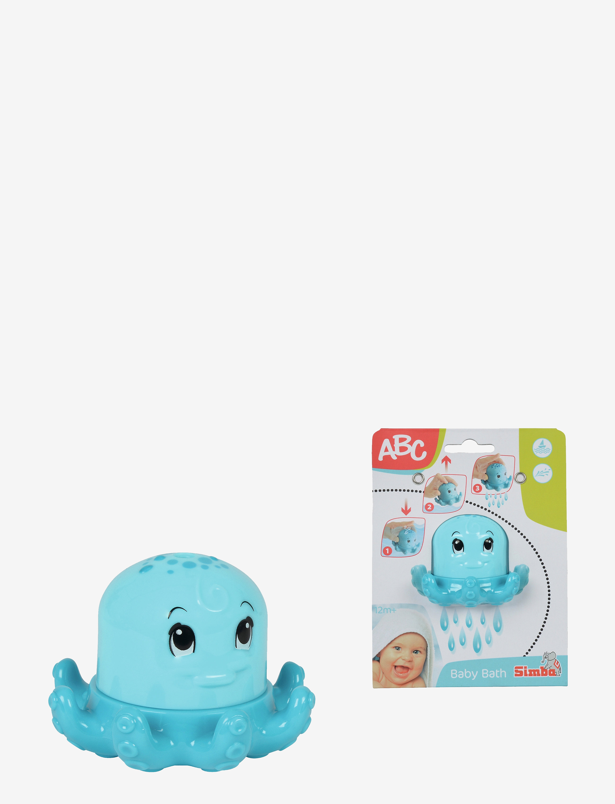 ABC Abc - Bathing Octopus Blau - One Size - Kinder