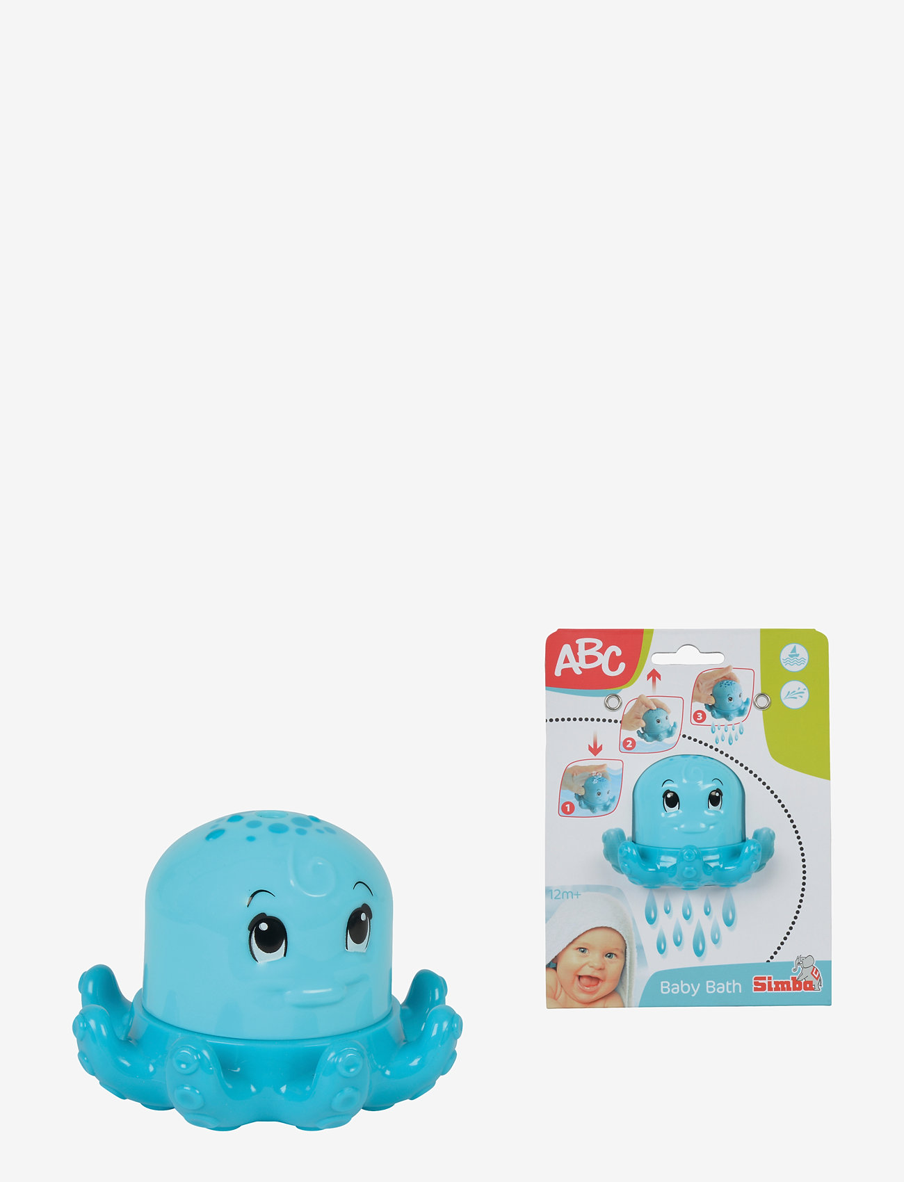 ABC - ABC - Bathing Octopus - bath toys - blue - 1
