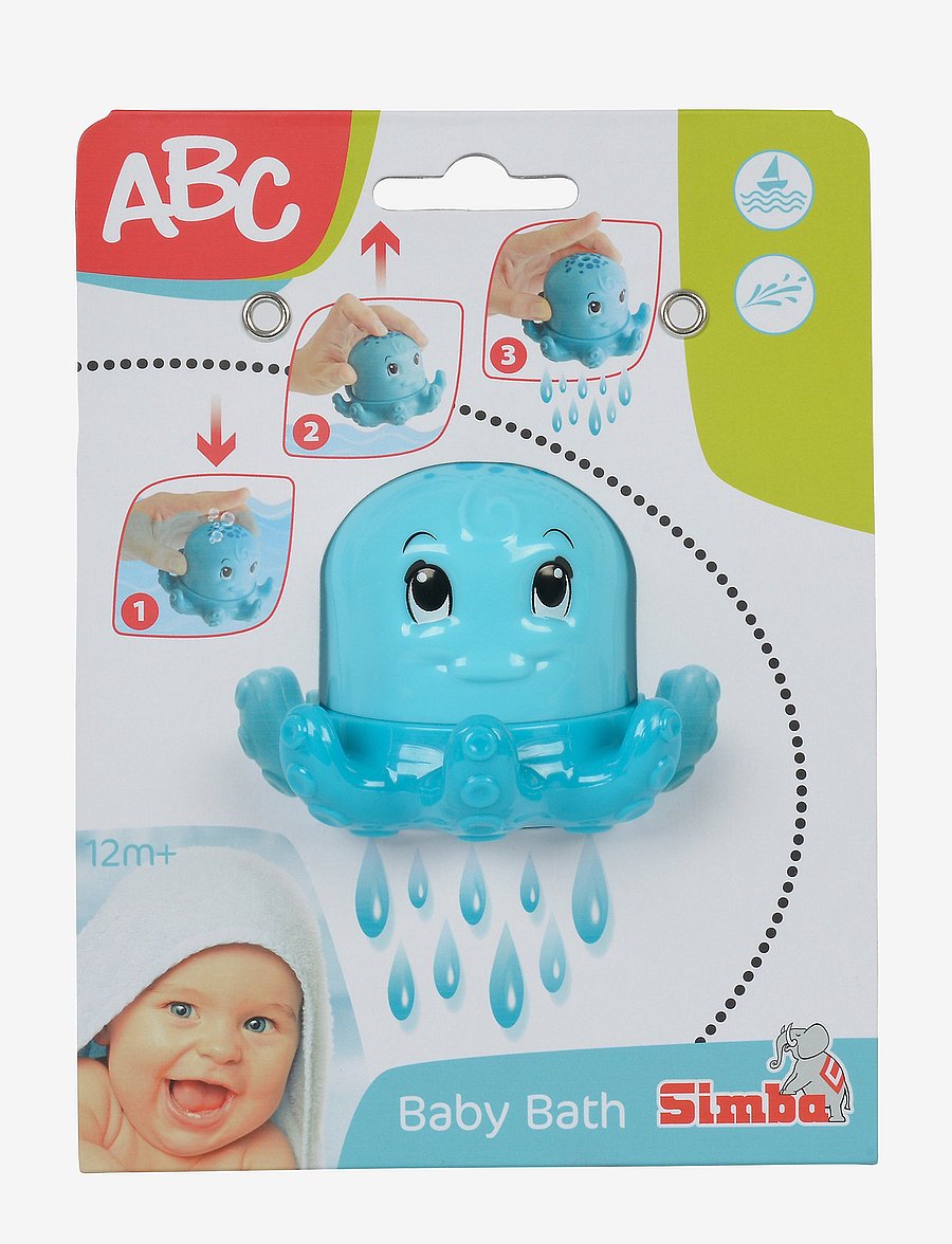 ABC - ABC - Bathing Octopus - bada - blue - 3