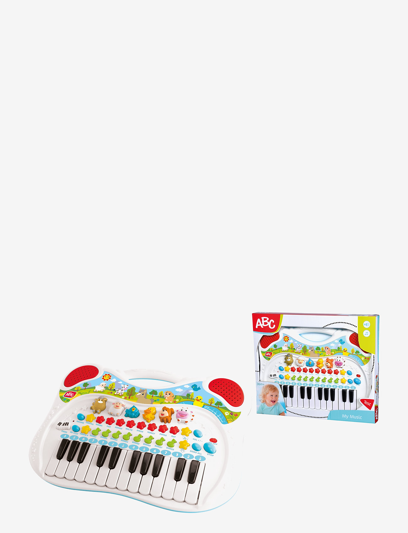 ABC - ABC Animal Keyboard - multicoloured - 1
