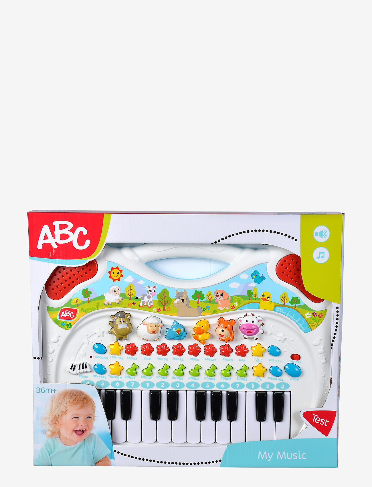 ABC - ABC Animal Keyboard - multicoloured - 3