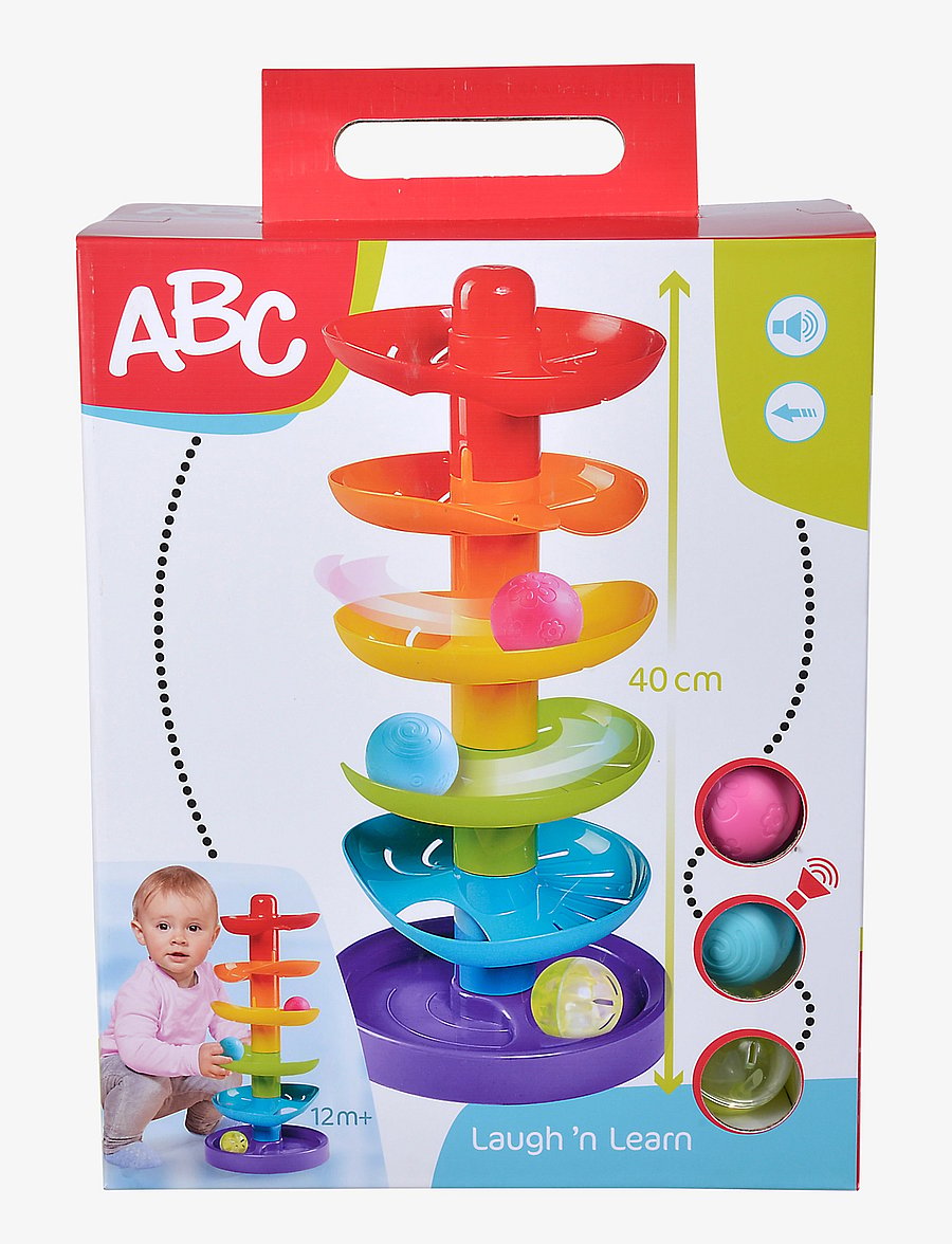 ABC - ABC Rainbow Ball Drop Tower - madalaimad hinnad - multicoloured - 3