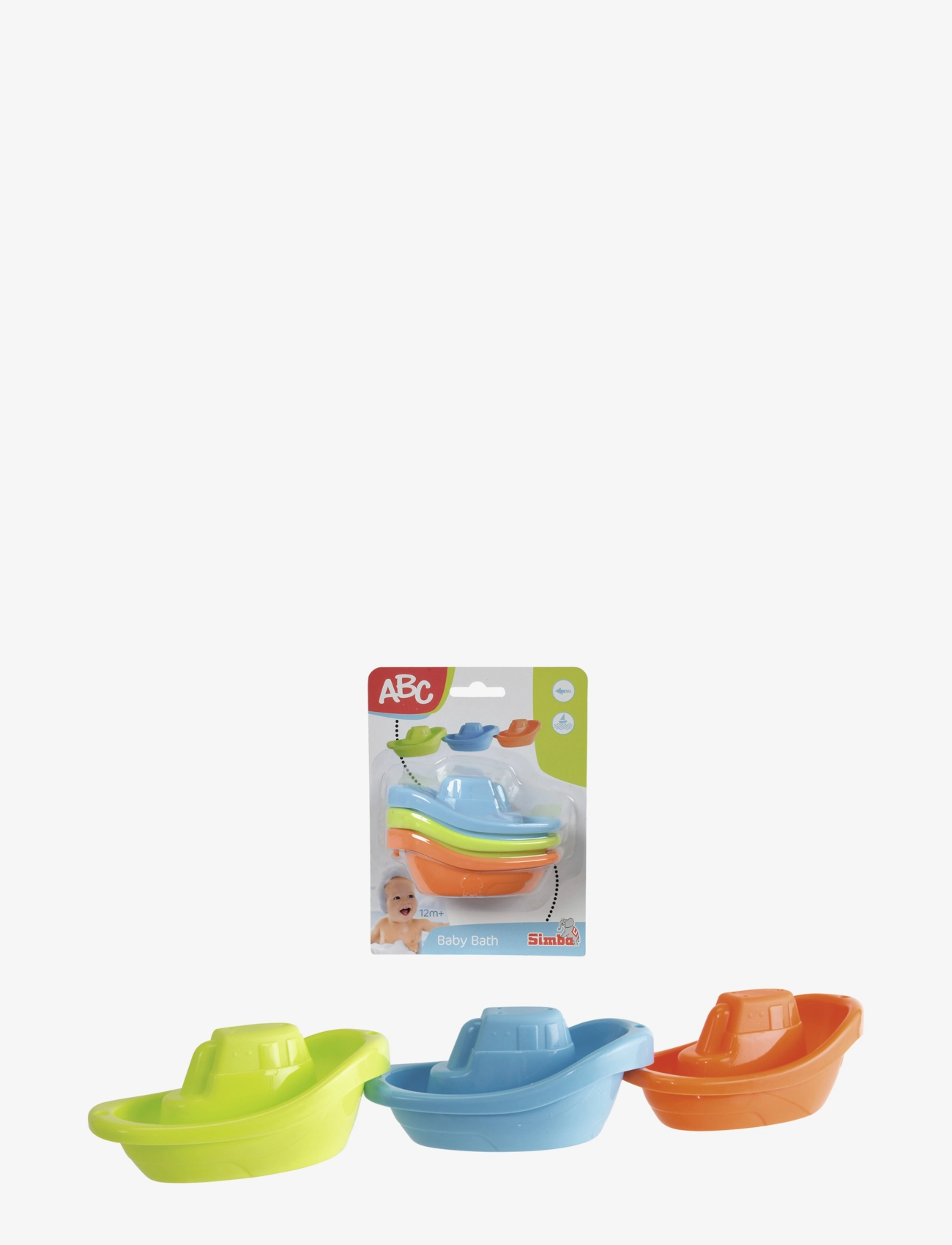 ABC Abc - Bathing Boats, One Size, Multi/patterned, Bath & Water Legetøj > Bath Legetøj, Børn