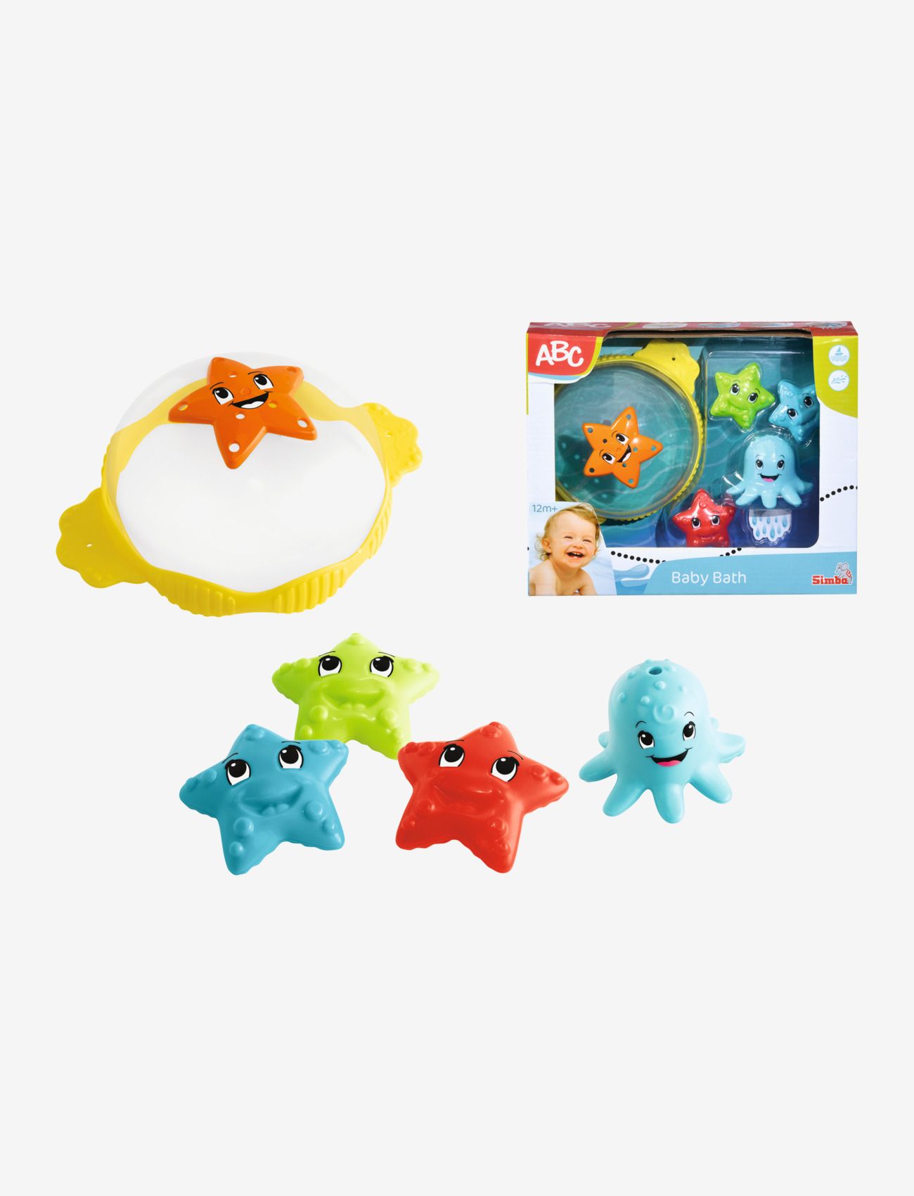 ABC - ABC Bath Fun Set - badelegetøj - multi coloured - 5