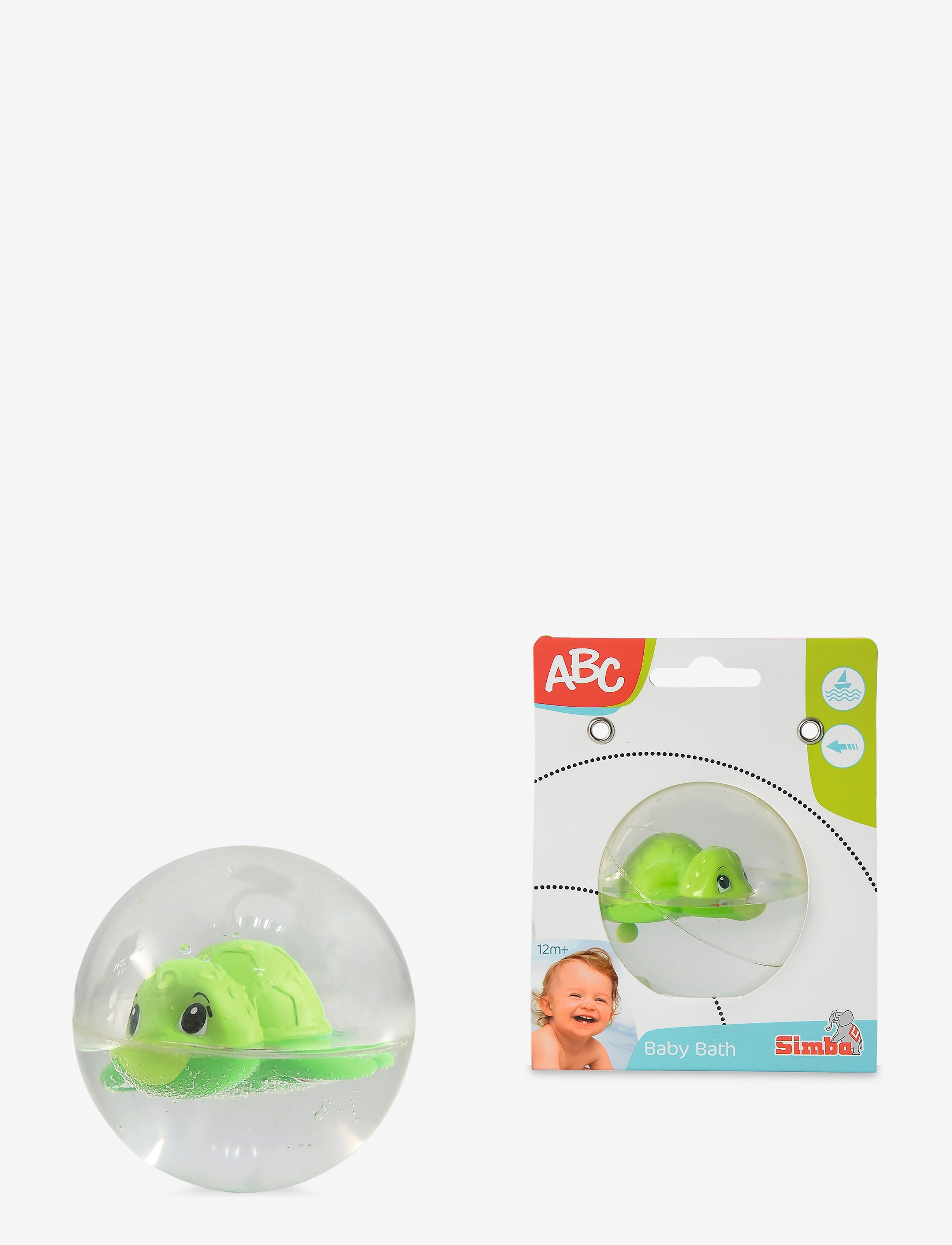 ABC Abc - Grab- Und Bathball Grün - One Size - Kinder