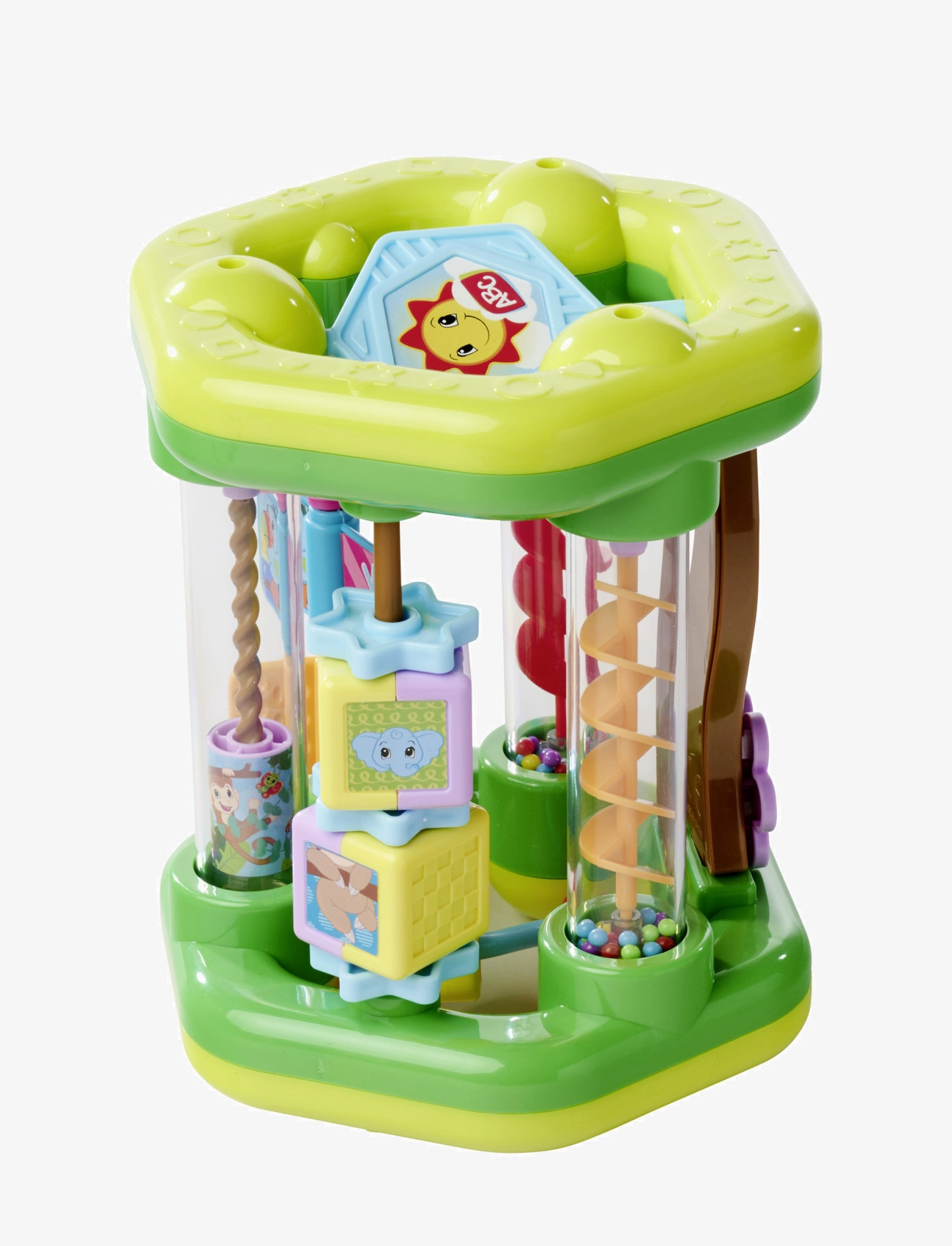 ABC Abc Hexagon Aktivitetsleksak Grün - One Size - Kinder