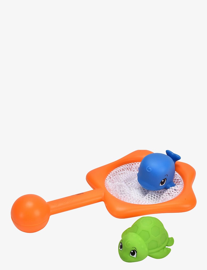 ABC - ABC Baddjur med Fiskehåv - badespielzeug - multi coloured - 0