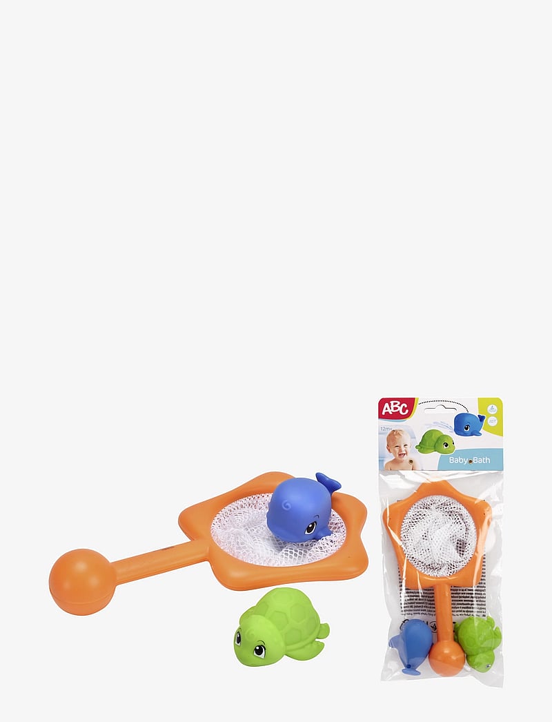 ABC - ABC Baddjur med Fiskehåv - badespielzeug - multi coloured - 1