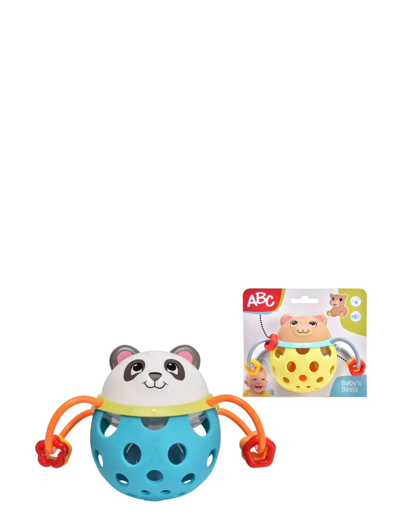 ABC ABC Björnskallra - Babylegetøj - MULTI COLOURED / multi