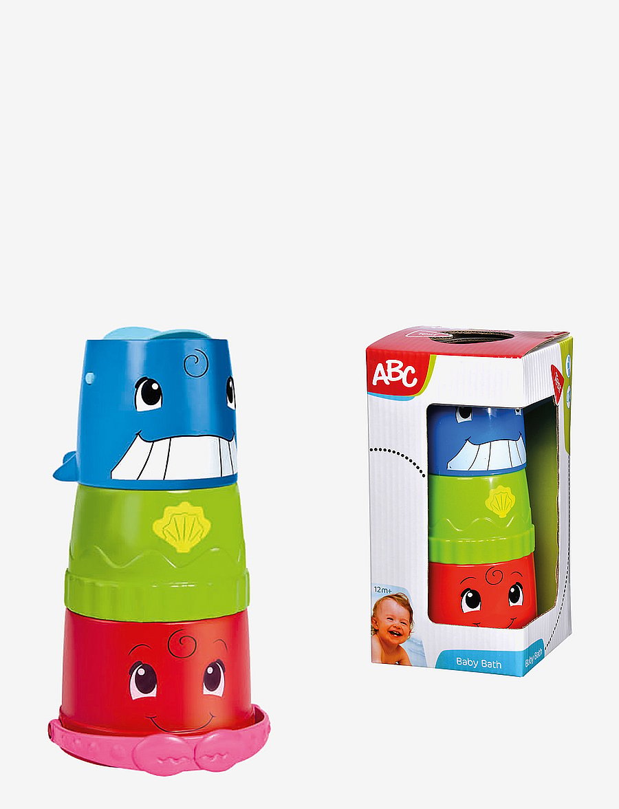 ABC - ABC Bucket with Stacking Cups - vanniaeg - multi coloured - 5
