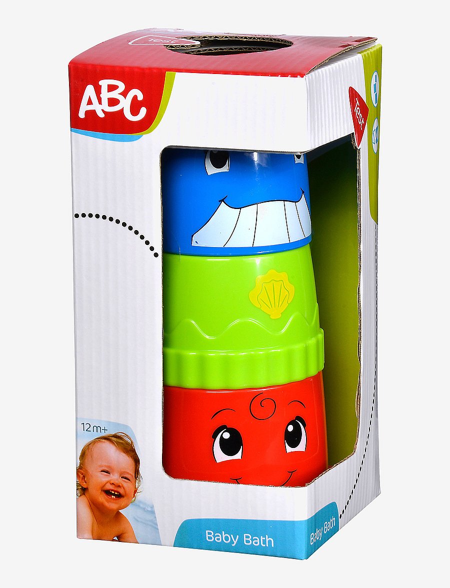 ABC - ABC Bucket with Stacking Cups - vannimänguasjad - multi coloured - 5