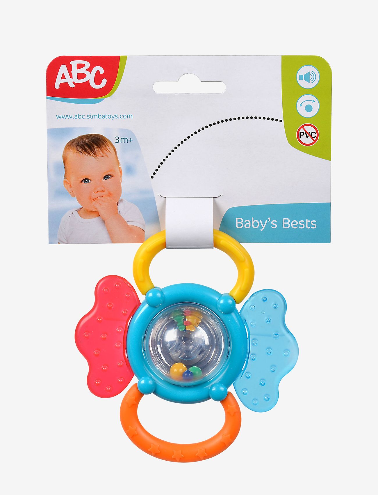ABC - ABC Activity Rattle - julegaver under 300kr - blue - 1