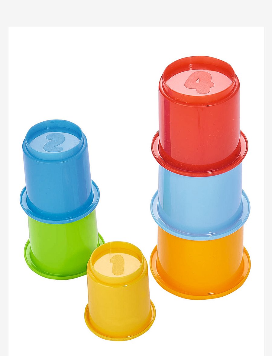ABC - ABC - Stacking Cups - stapelbare blokk - multi coloured - 2